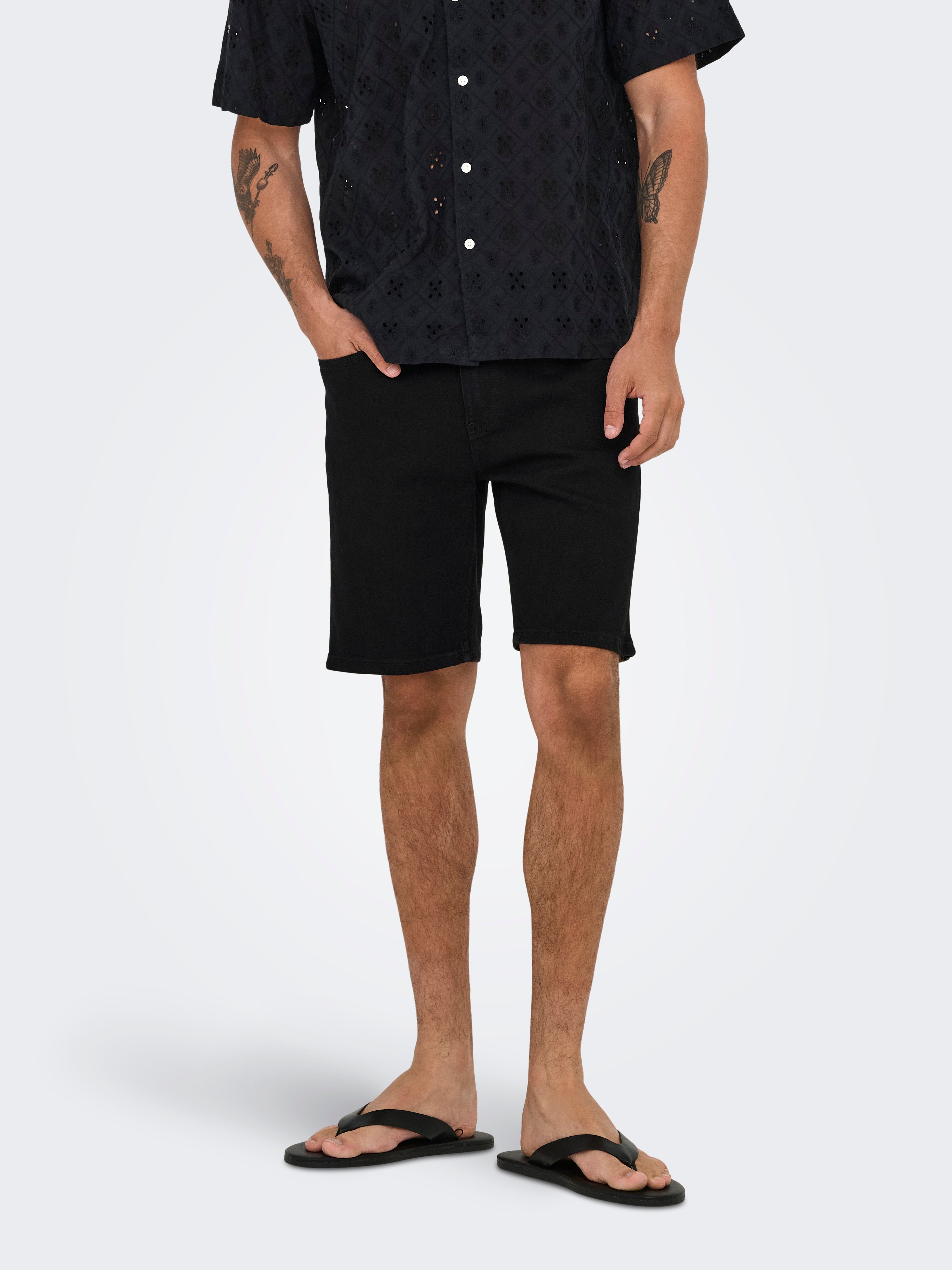 Thumbnail - Onsweft Normal Geschnitten Shorts