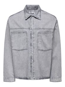 ONLY & SONS ONSEMIL Jeansjacke -Grey Denim - 22034613