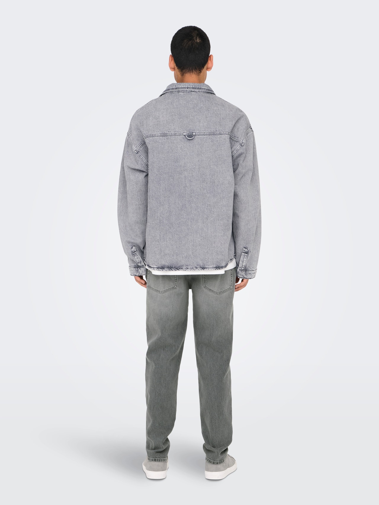 ONLY & SONS ONSEMIL Casaco de Ganga -Grey Denim - 22034613