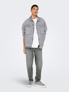 ONLY & SONS ONSEMIL Denim jacket -Grey Denim - 22034613