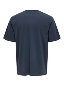 ONLY & SONS ONSFRED T-shirt -Blue Nights - 22034662