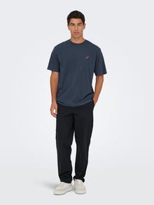 ONLY & SONS ONSFRED T-shirt -Blue Nights - 22034662
