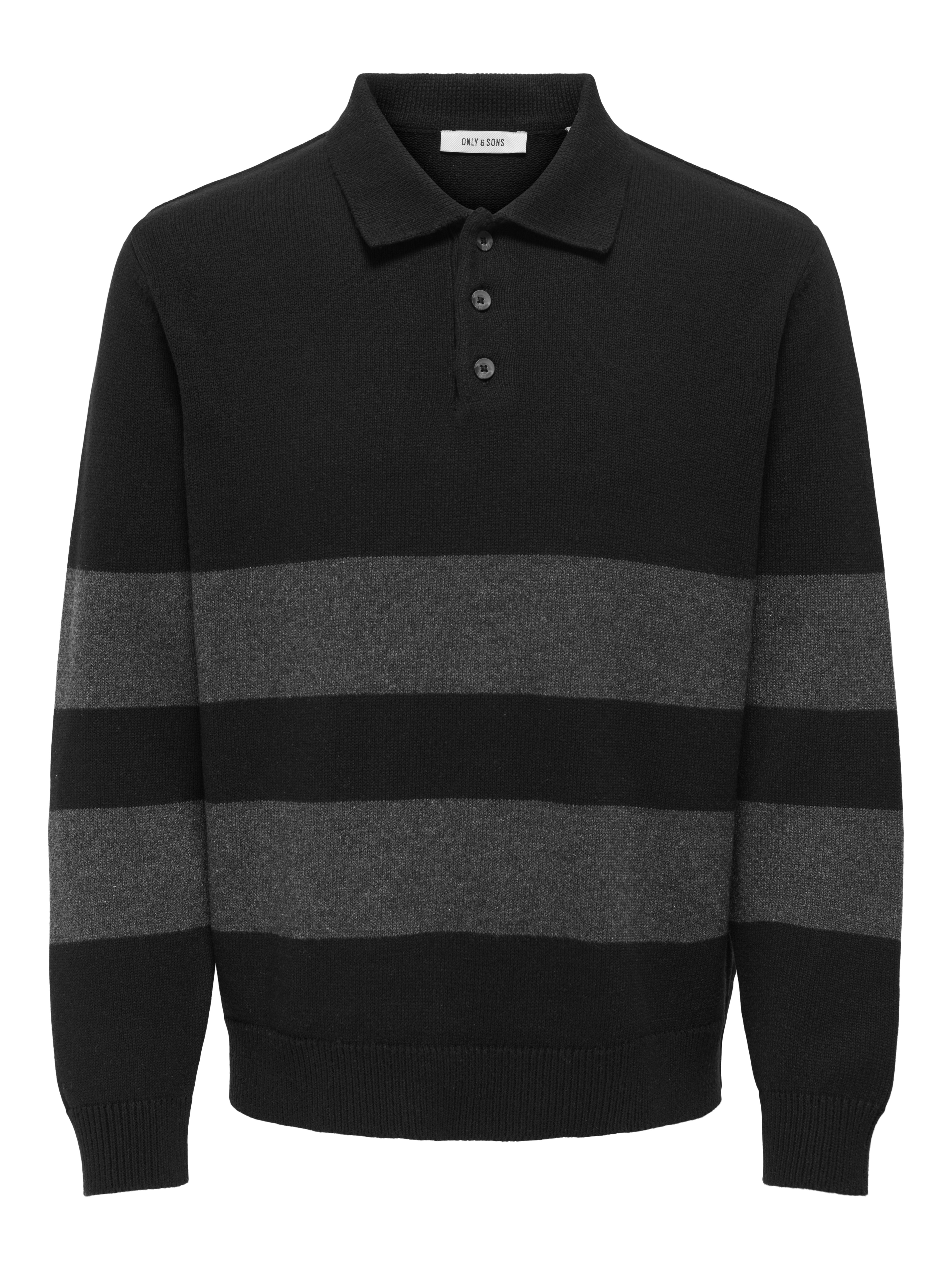 Onshope Gestricktes Poloshirt