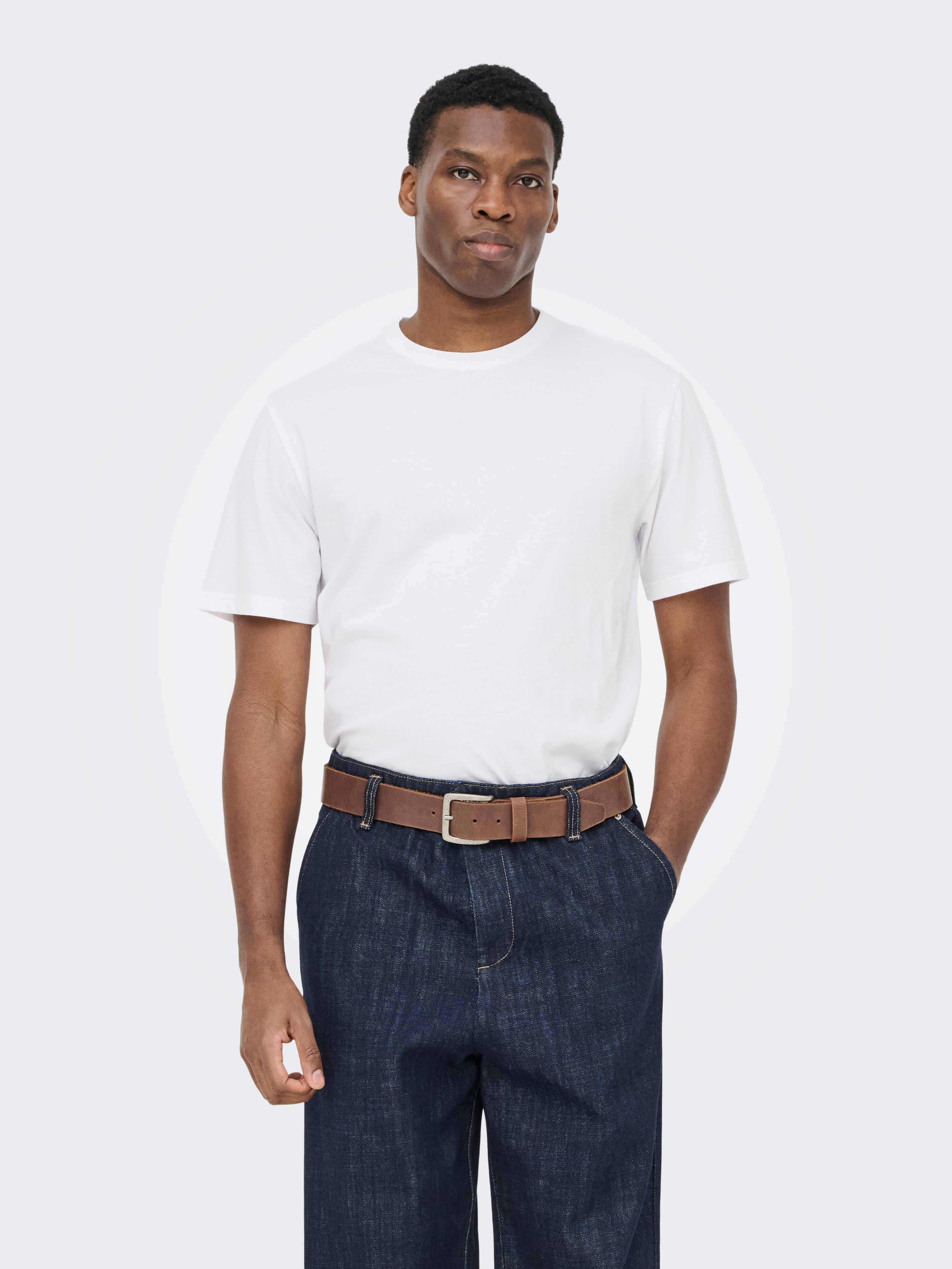 Thumbnail - Onsjeff 5er-pack T-shirt