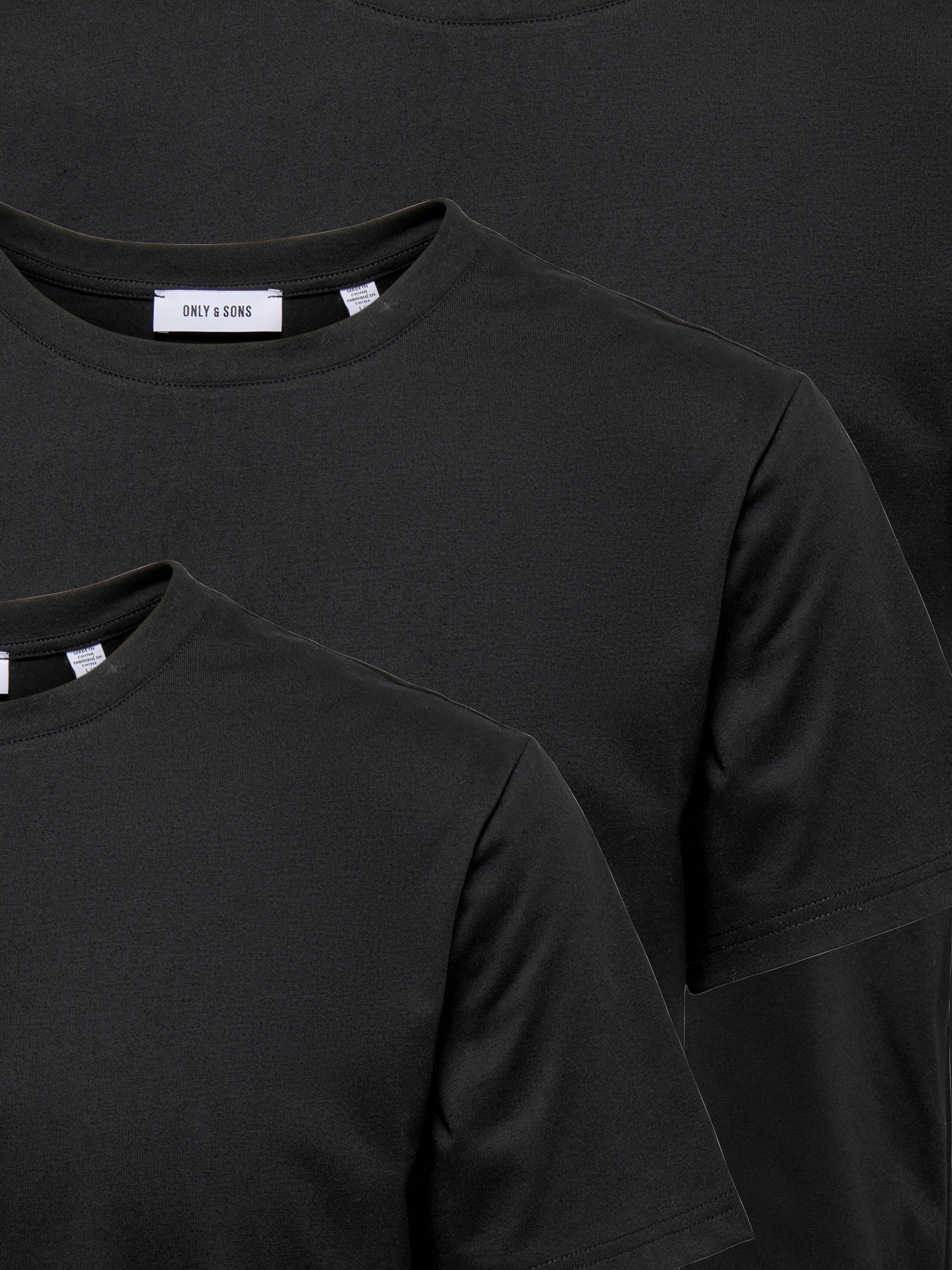 Thumbnail - Onsjeff 5er-pack T-shirt