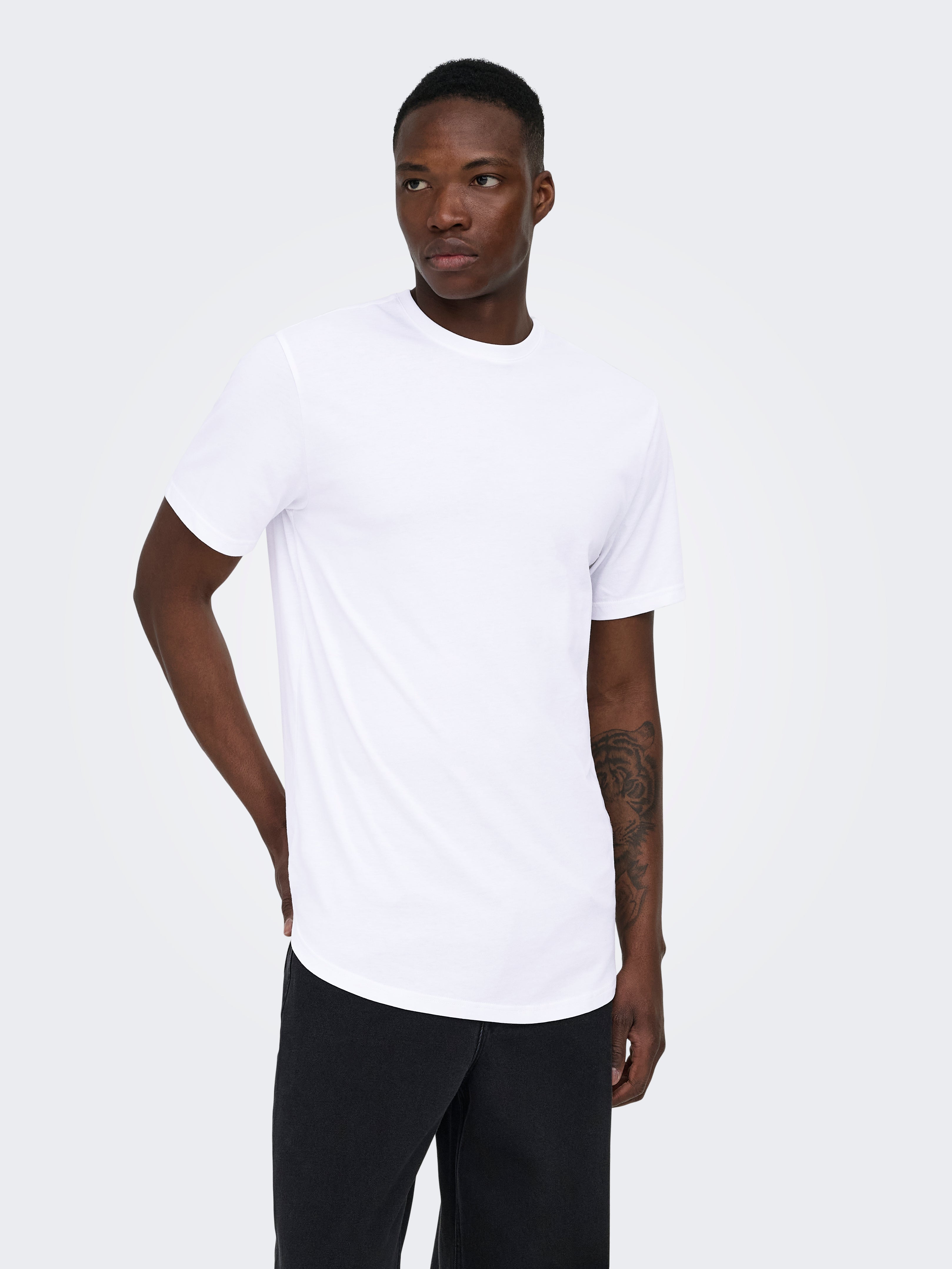 Onsjeff 5er-pack T-shirt