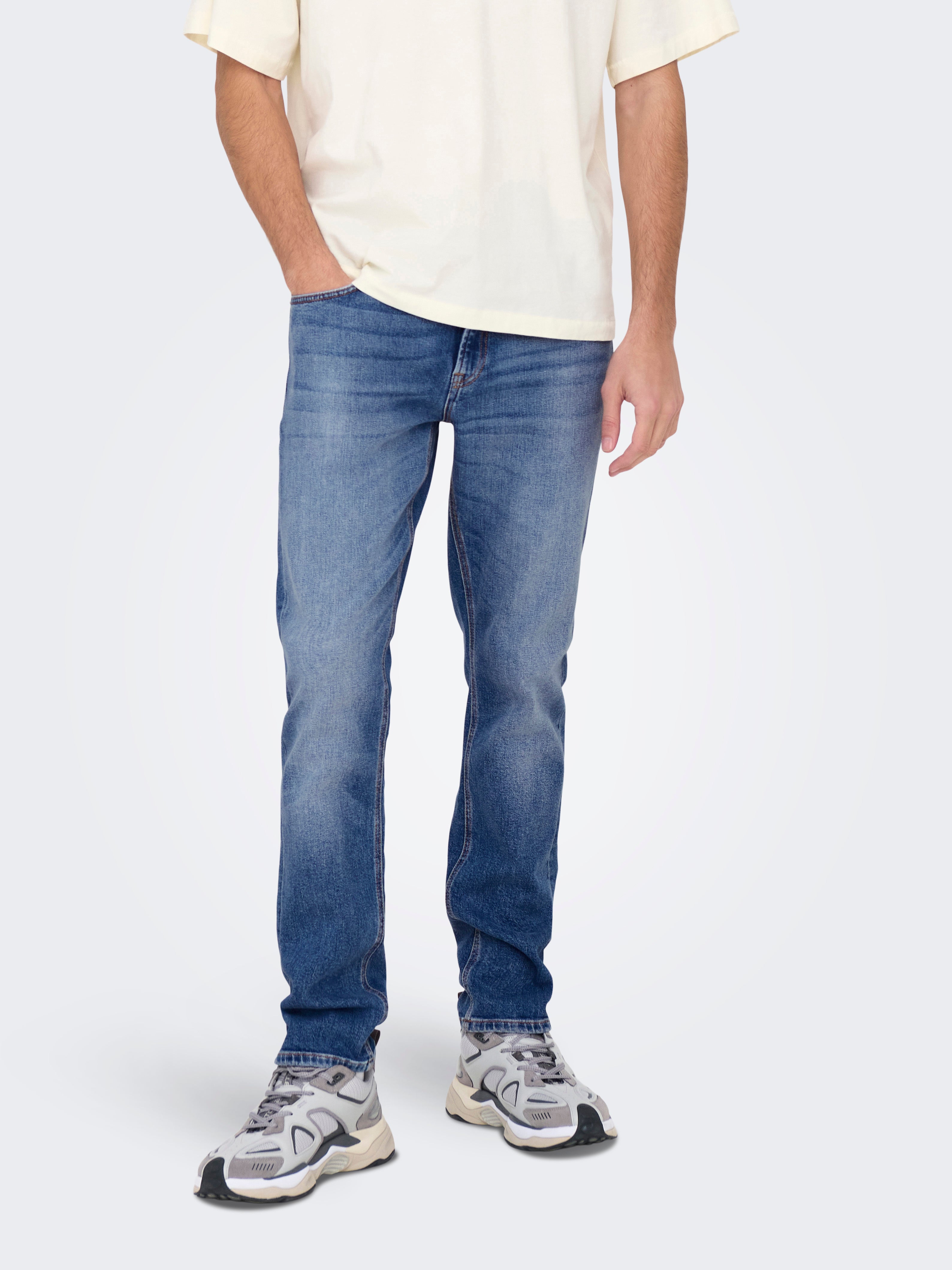Onsloom Niedrige Taille Slim Fit Jeans