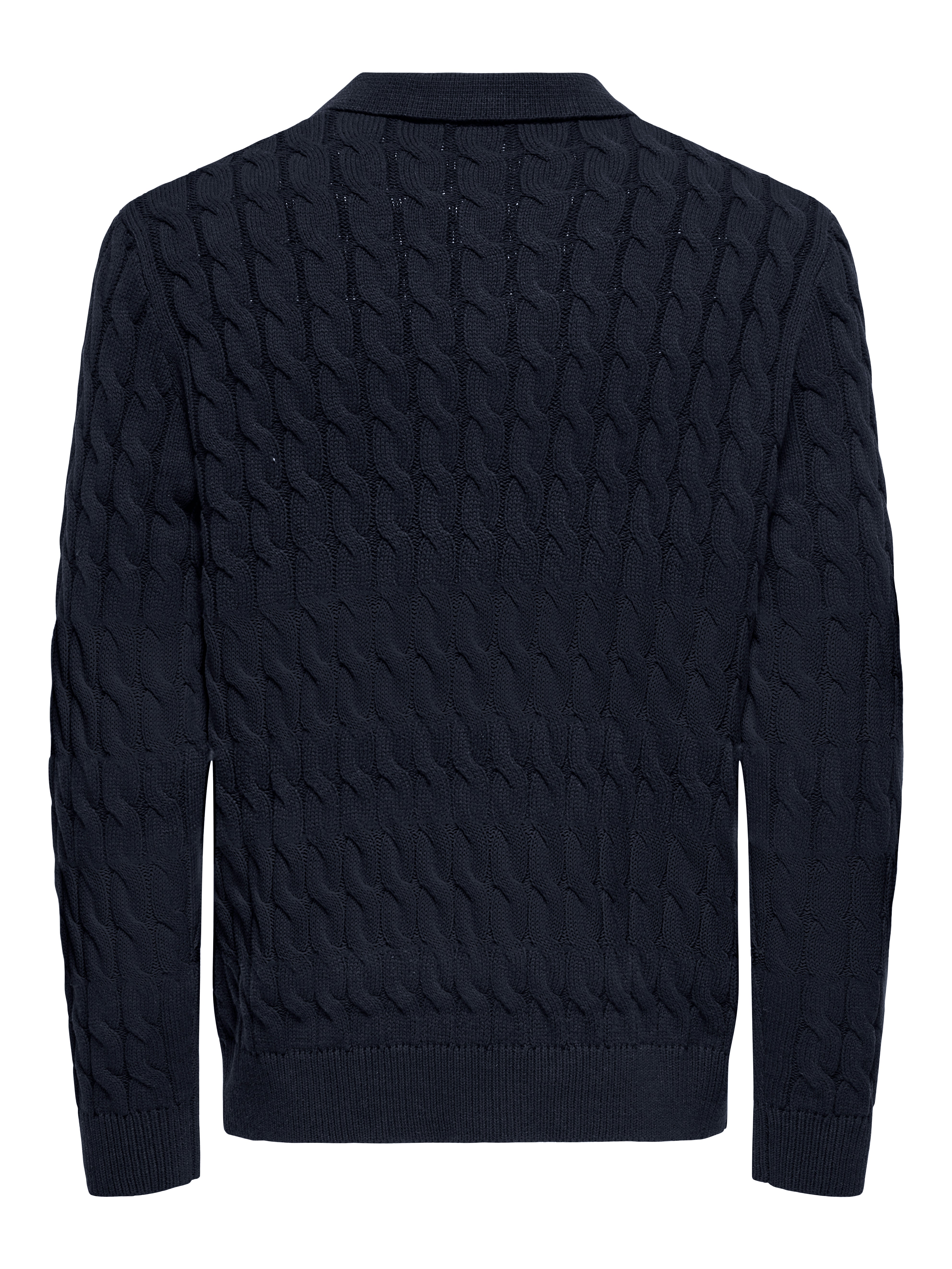 Thumbnail - Onskicker Gestricktes Poloshirt