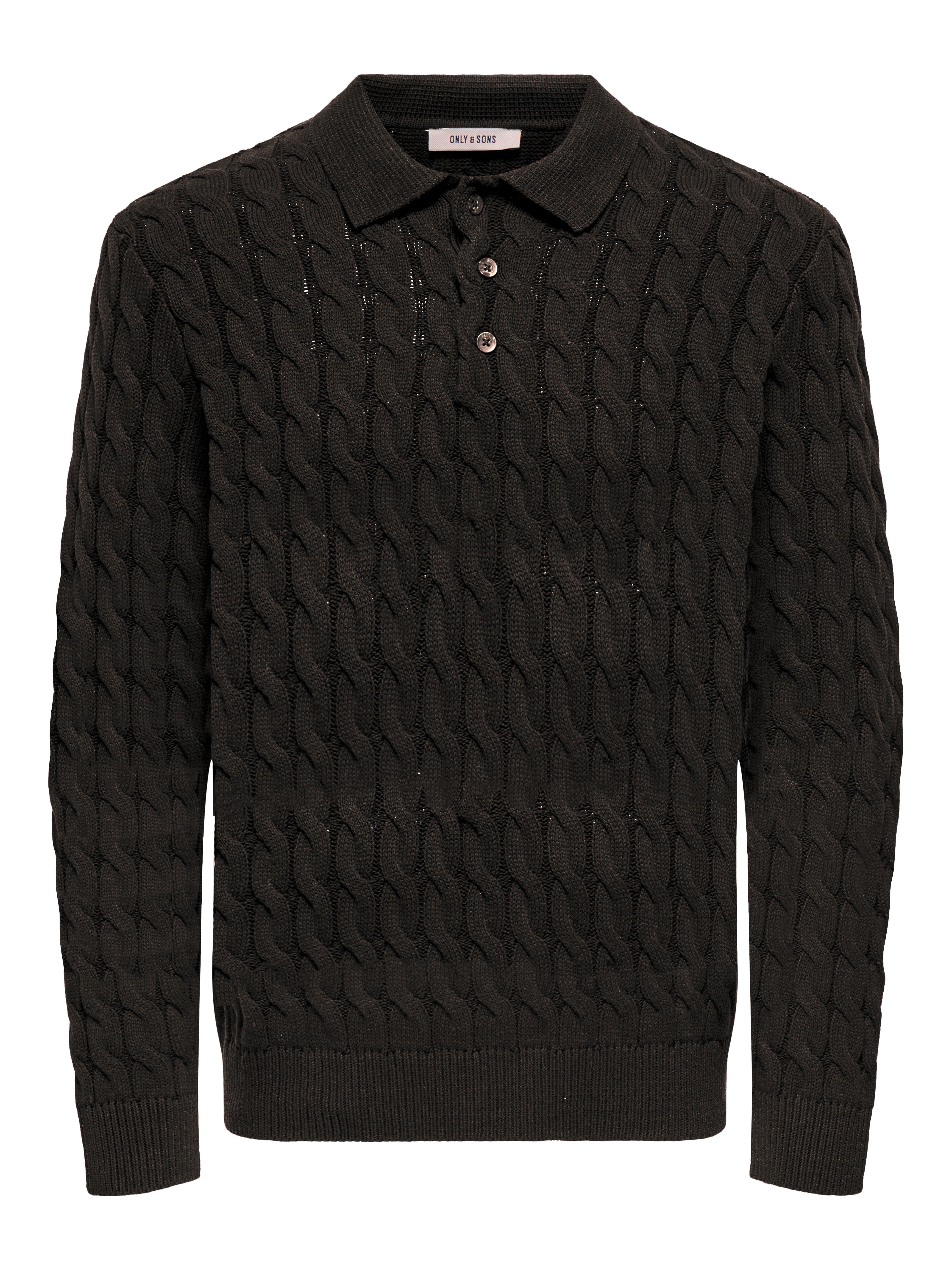 Thumbnail - Onskicker Gestricktes Poloshirt