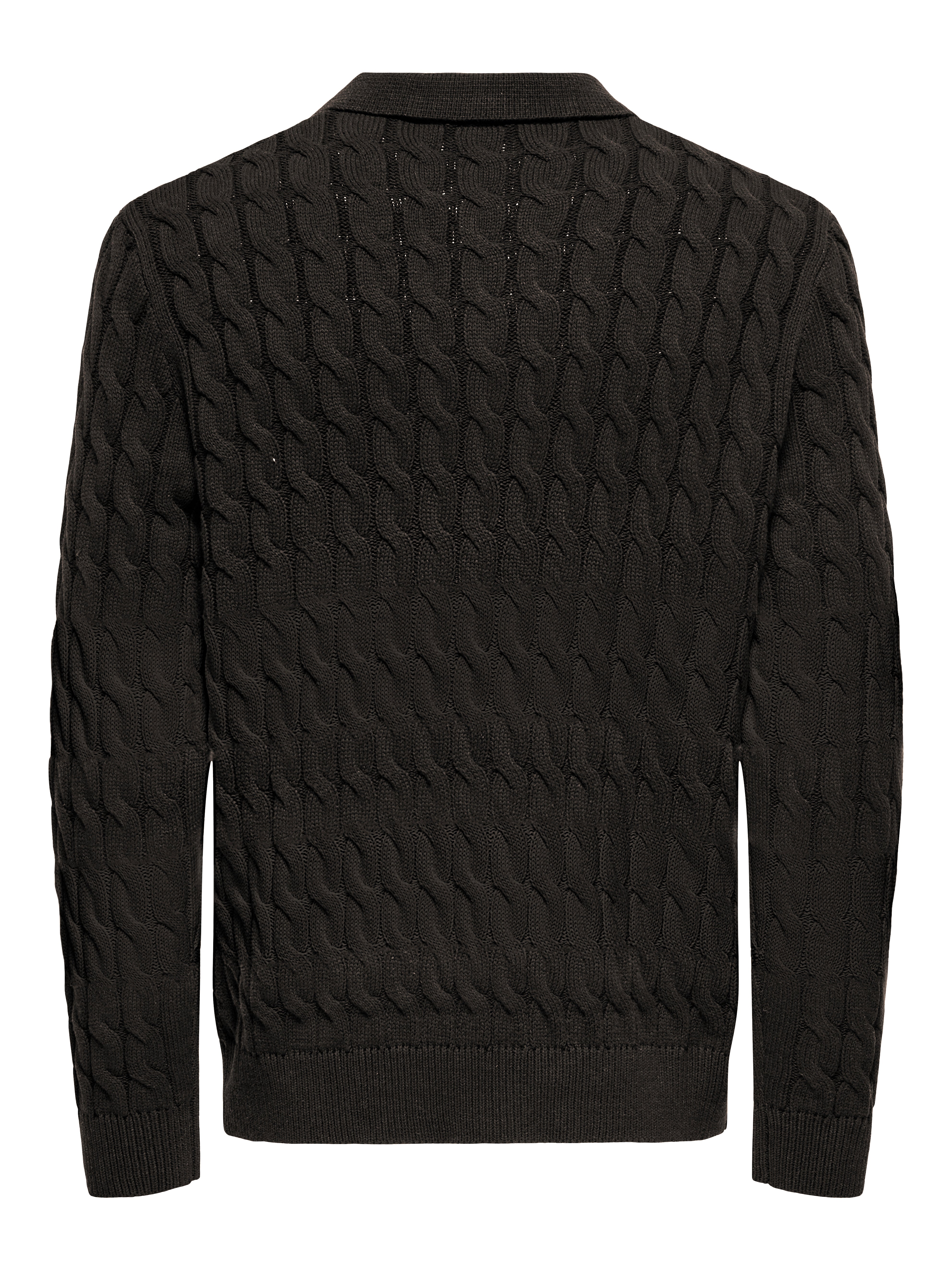 Thumbnail - Onskicker Gestricktes Poloshirt