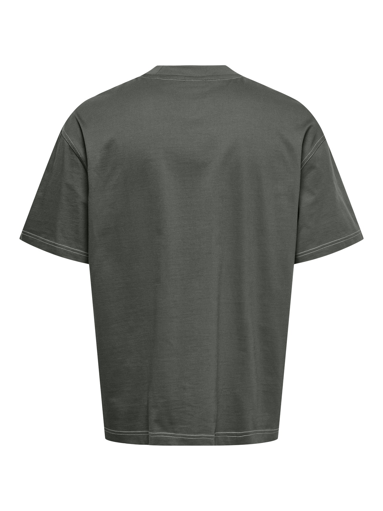ONLY & SONS ONSLARRY Camiseta -Castor Gray - 22035186