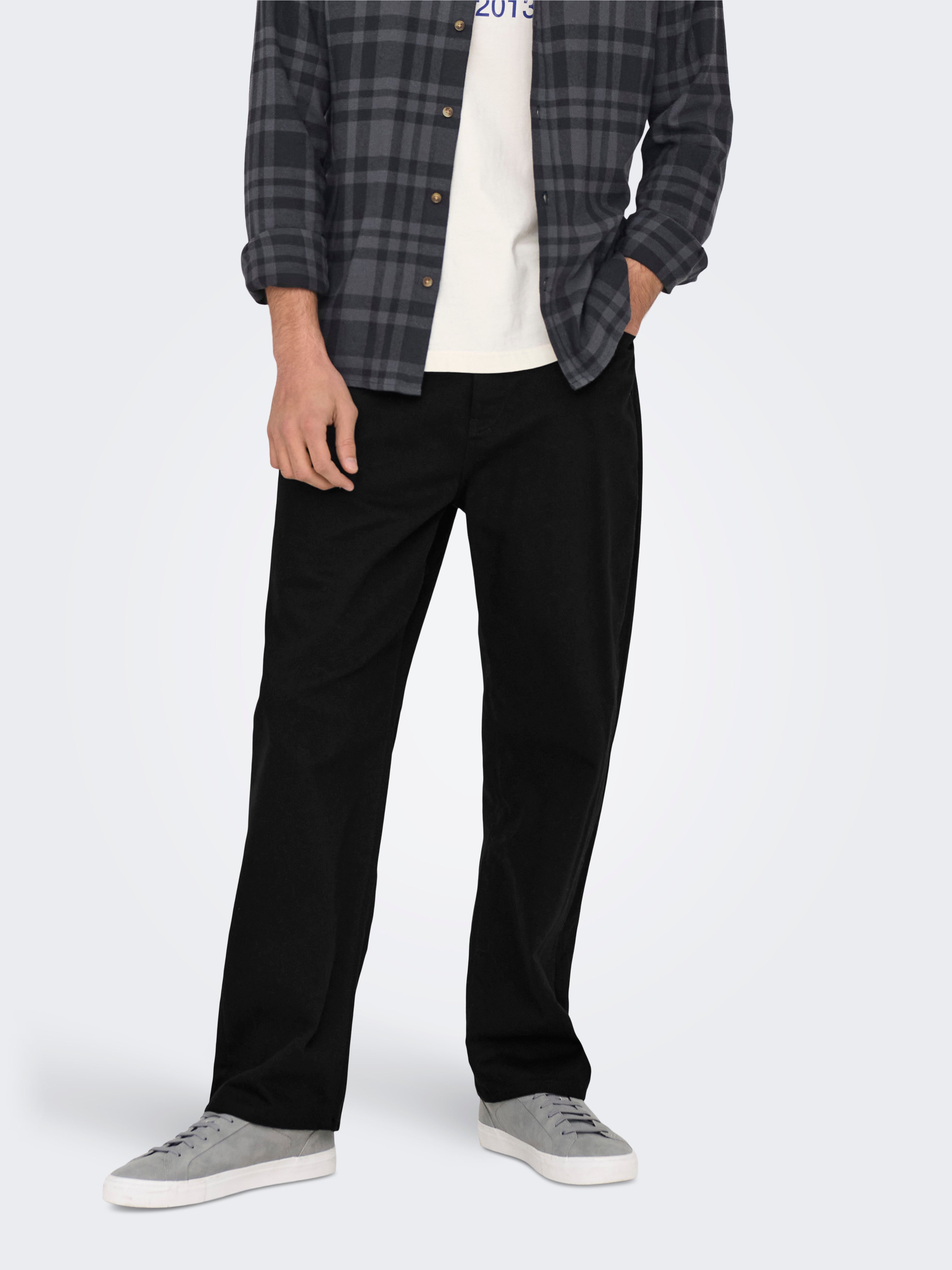 Thumbnail - Onsfade Mid Rise Locker Geschnitten Jeans