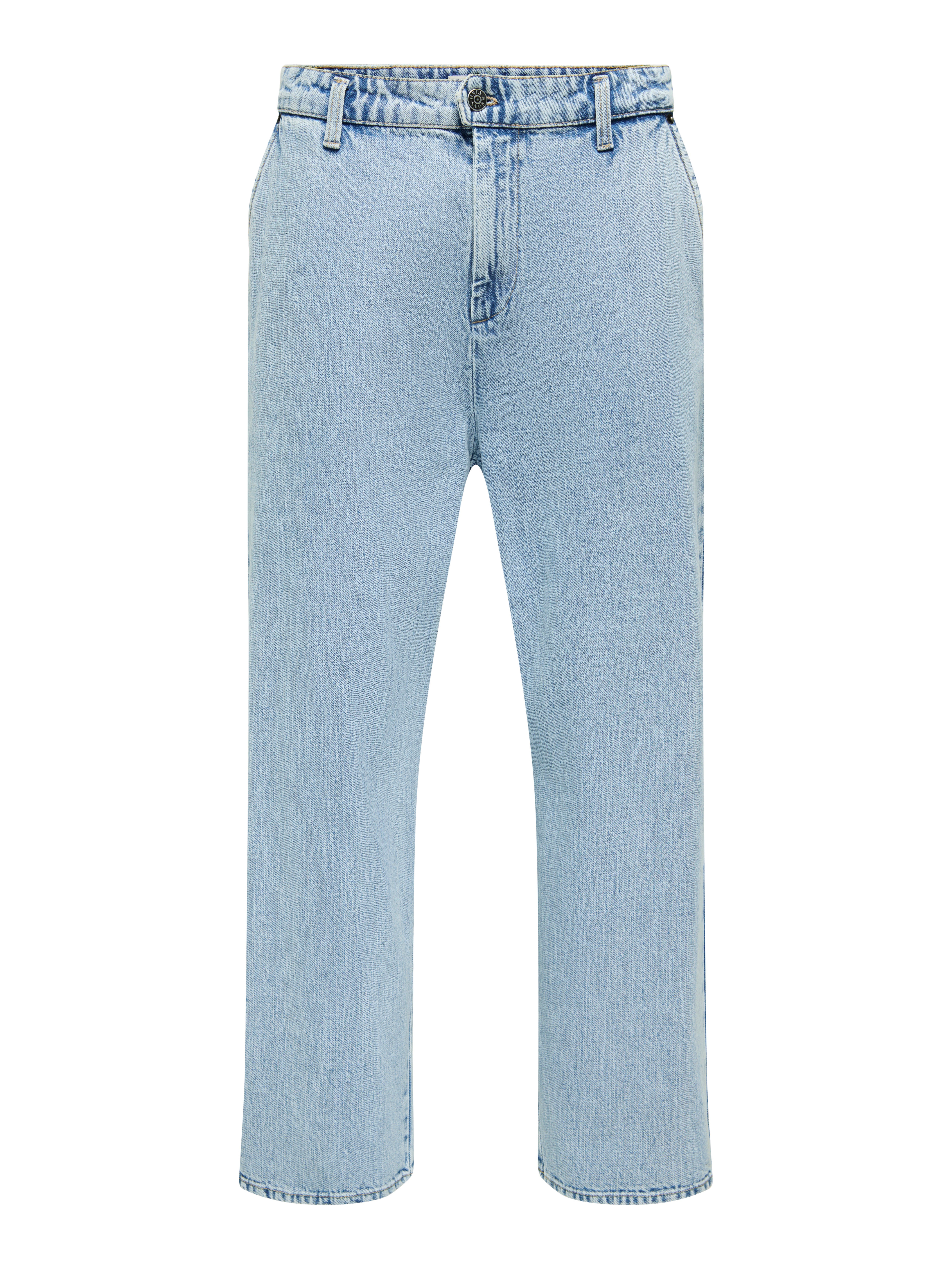 Thumbnail - Onsdani Mid Rise Weite Passform - Kurz Geschnitten Jeans