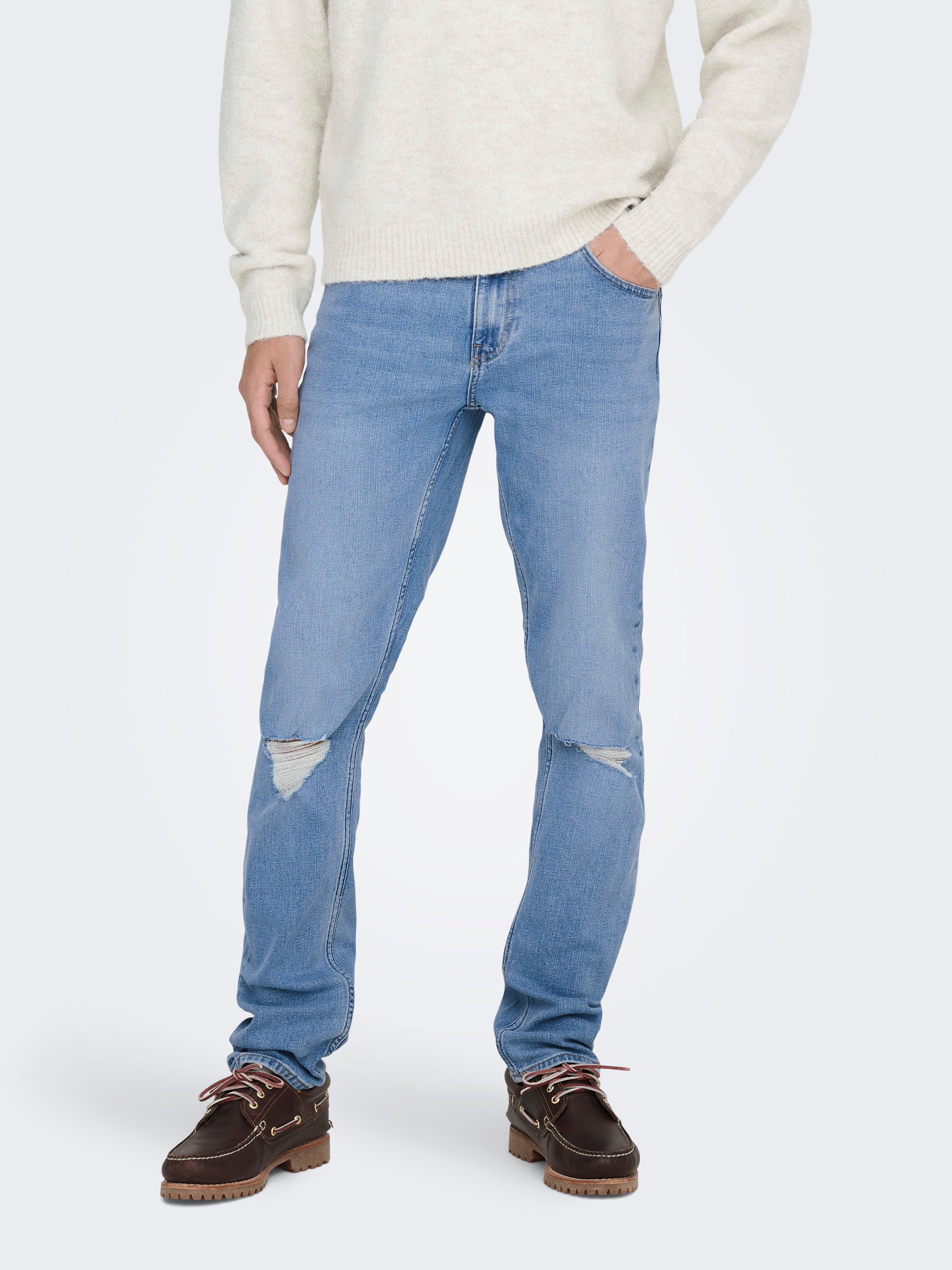 Onsloom Mid Rise Slim Fit Jeans