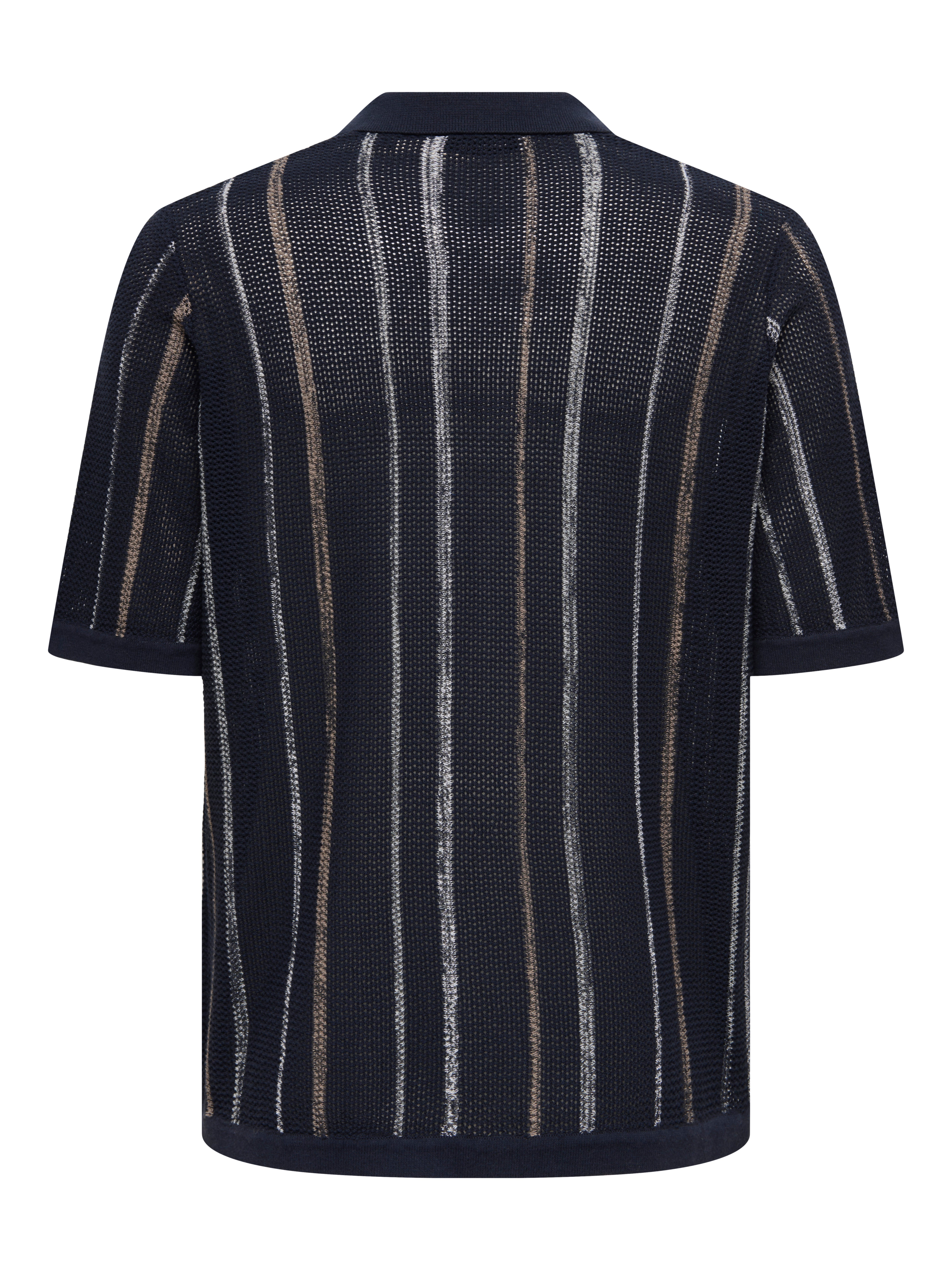 Thumbnail - Onstobby Gestricktes Poloshirt