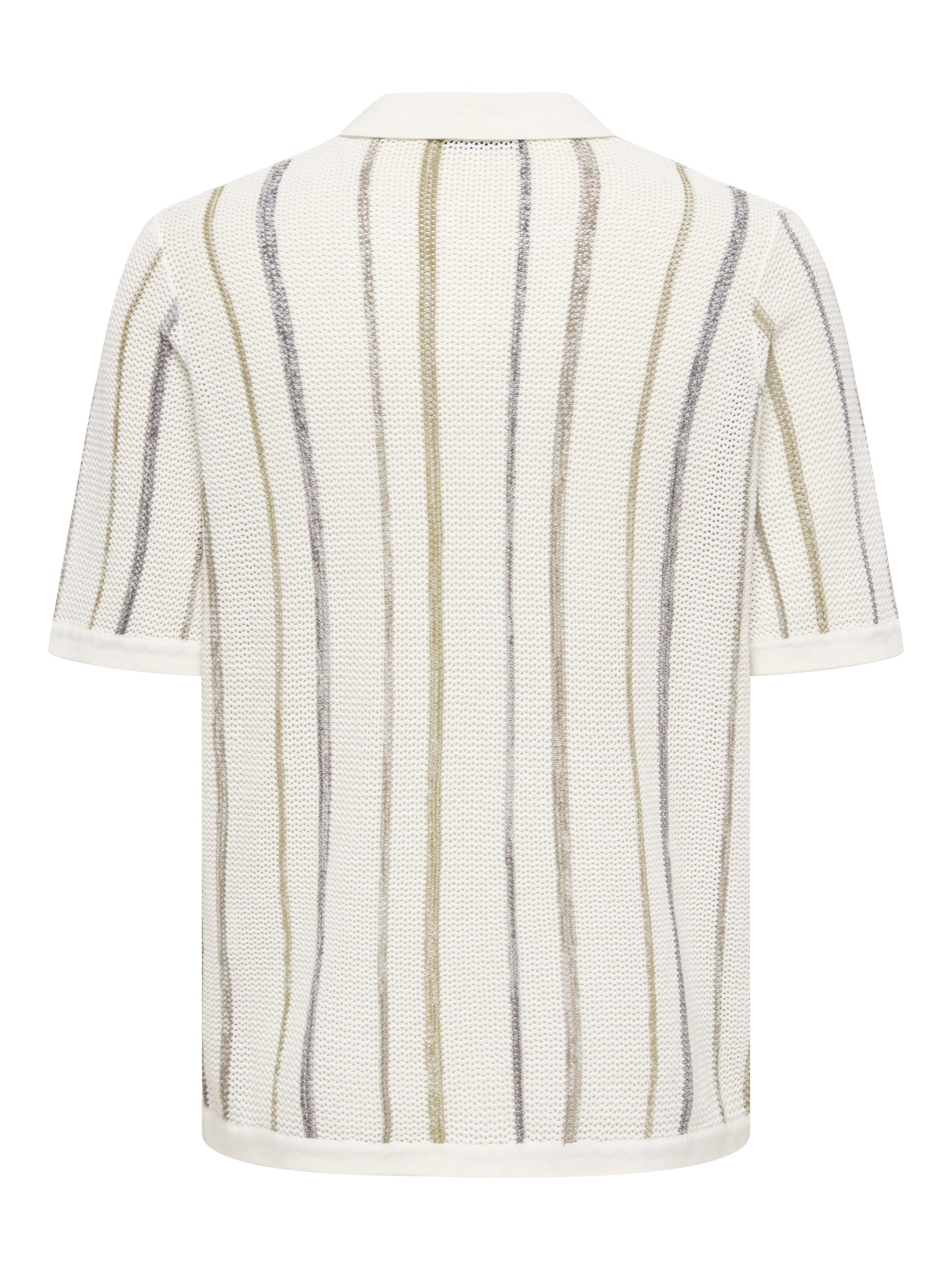 Thumbnail - Onstobby Gestricktes Poloshirt