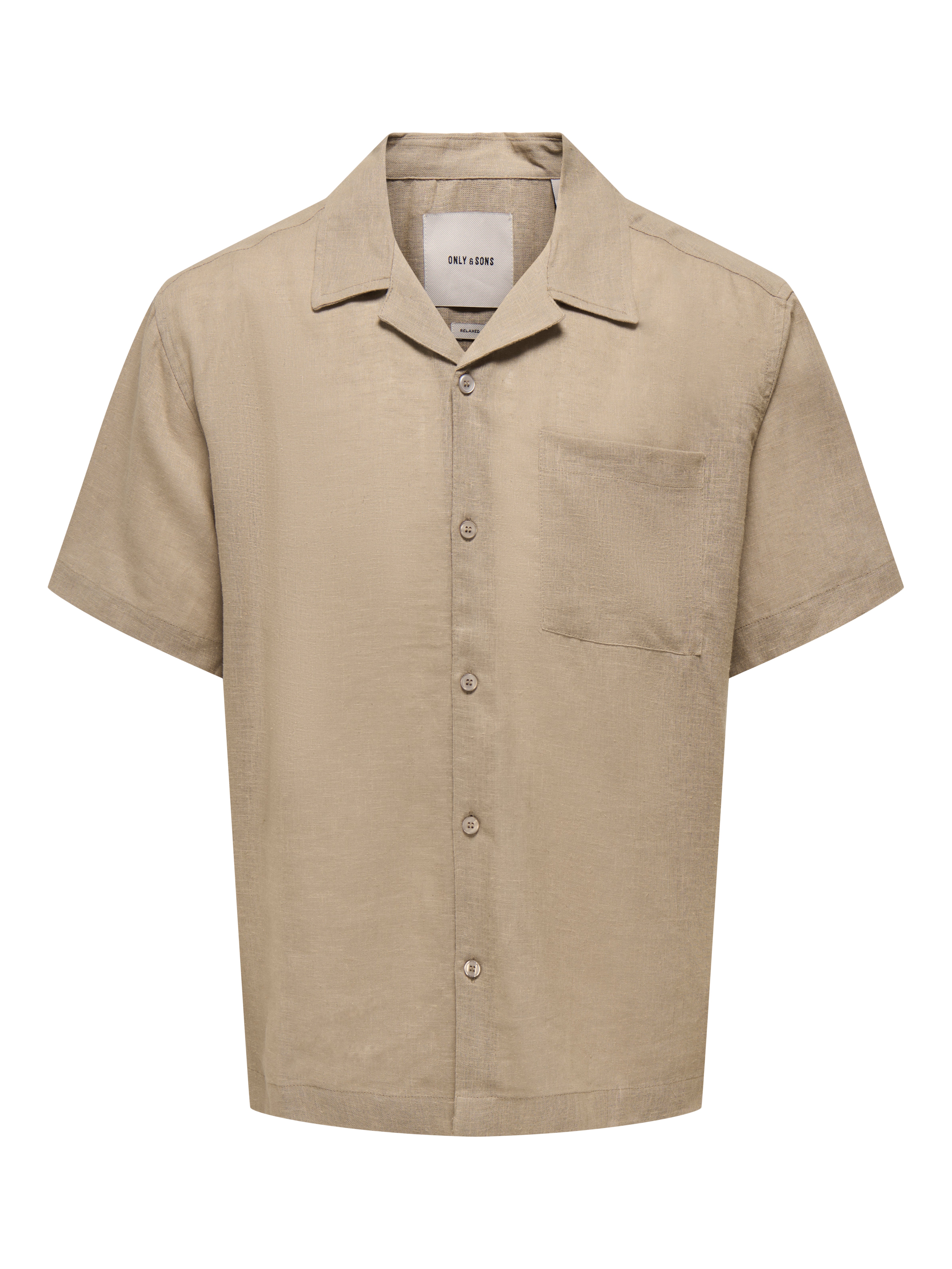 Onslaurence Leinen Hawaii-hemd