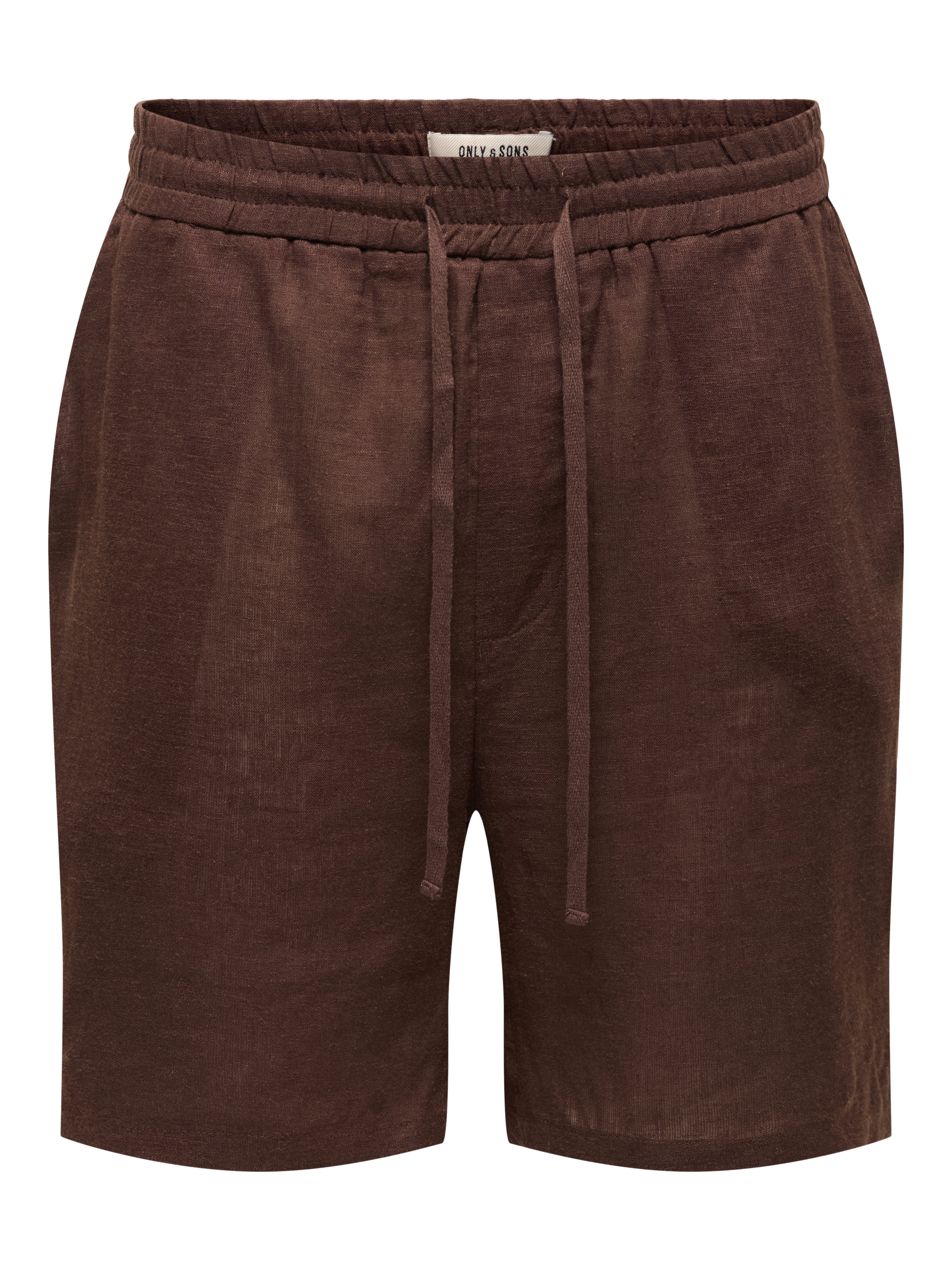 Onslaurence Normal Geschnitten Leinen Shorts