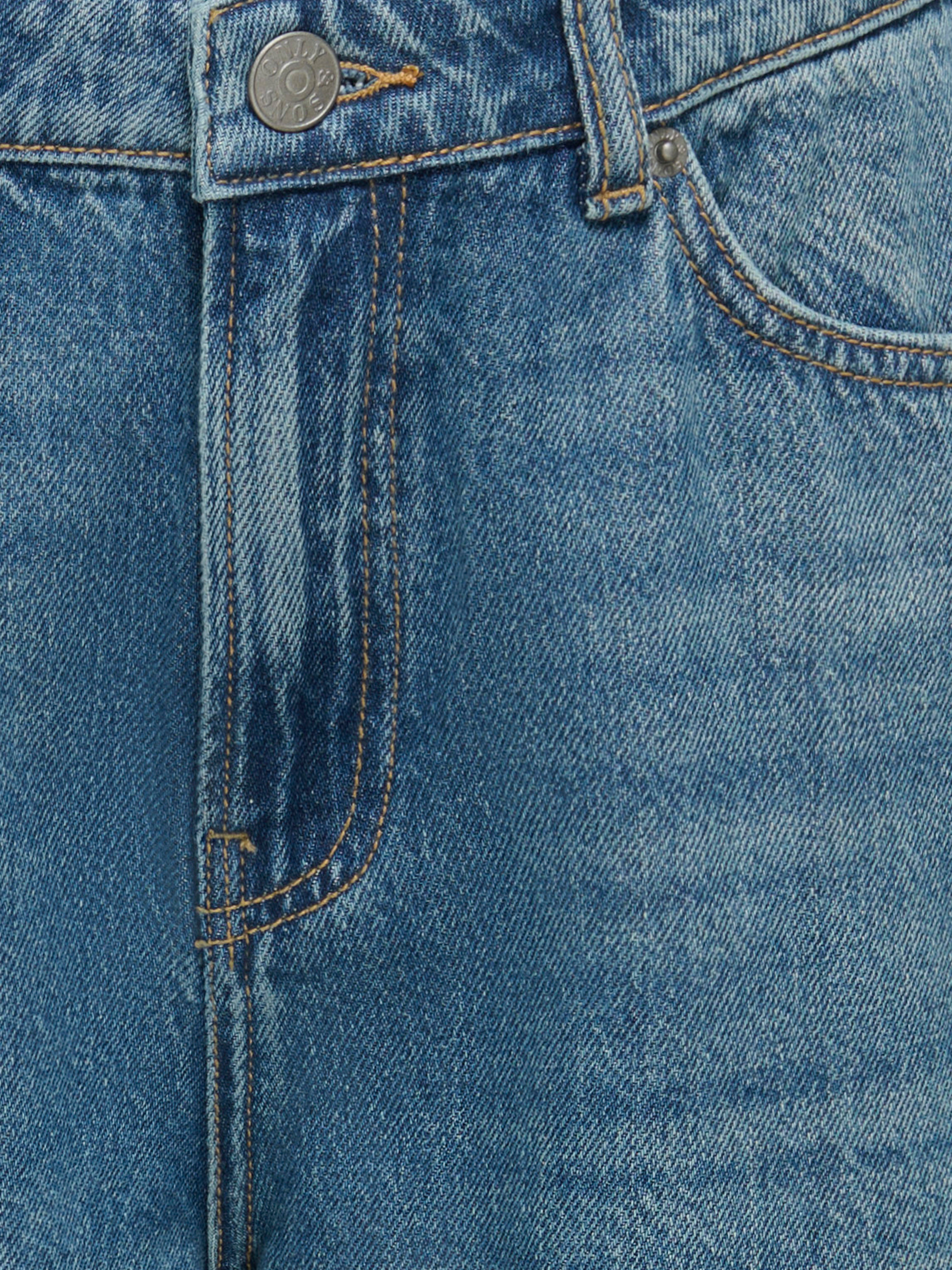 Thumbnail - Osjfade Mittlere Taille Locker Geschnitten Jeans