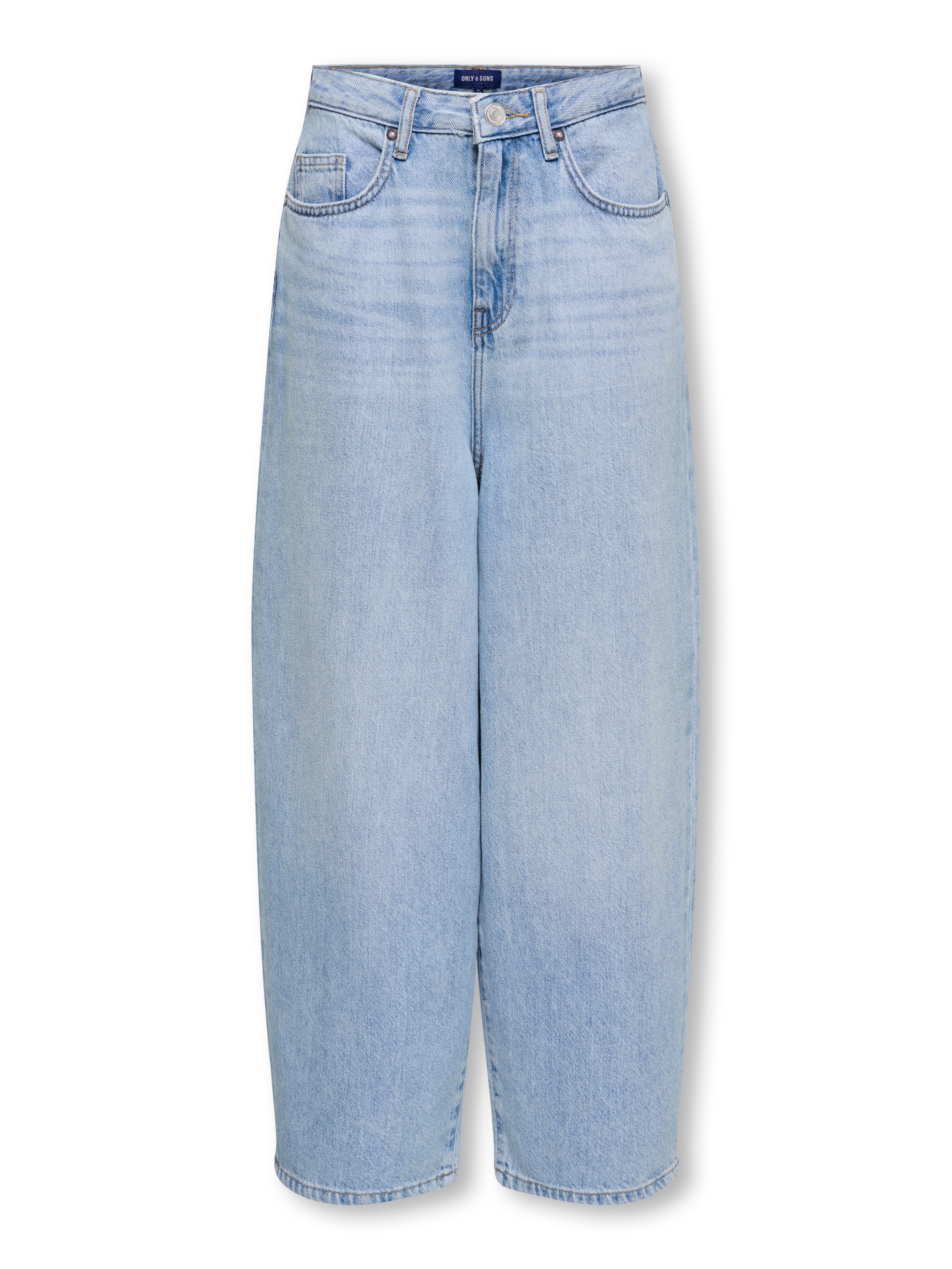 Thumbnail - Osjcarl Mid Rise Ballon Schnitt Jeans