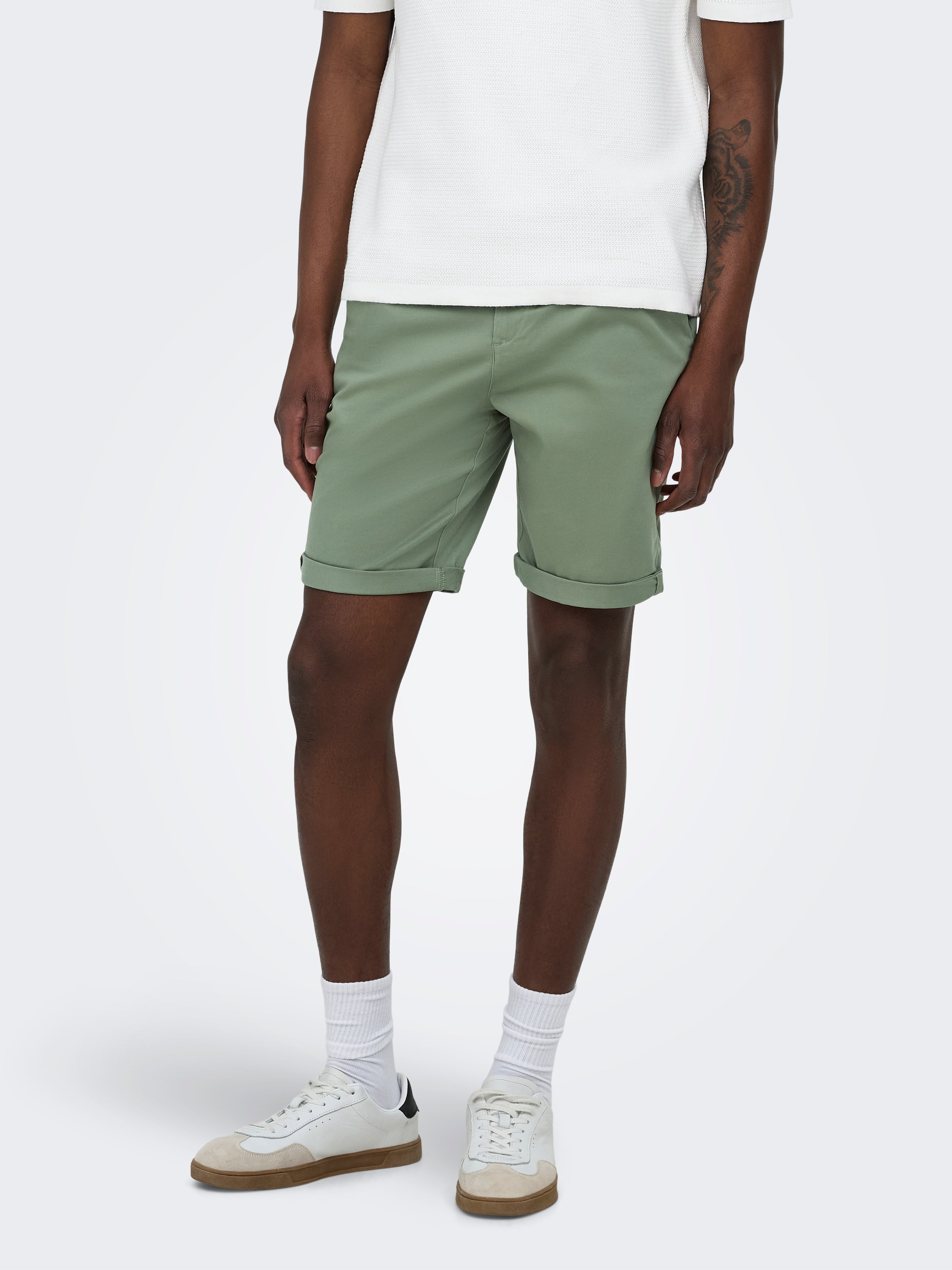 Onssaul Normal Geschnitten Shorts