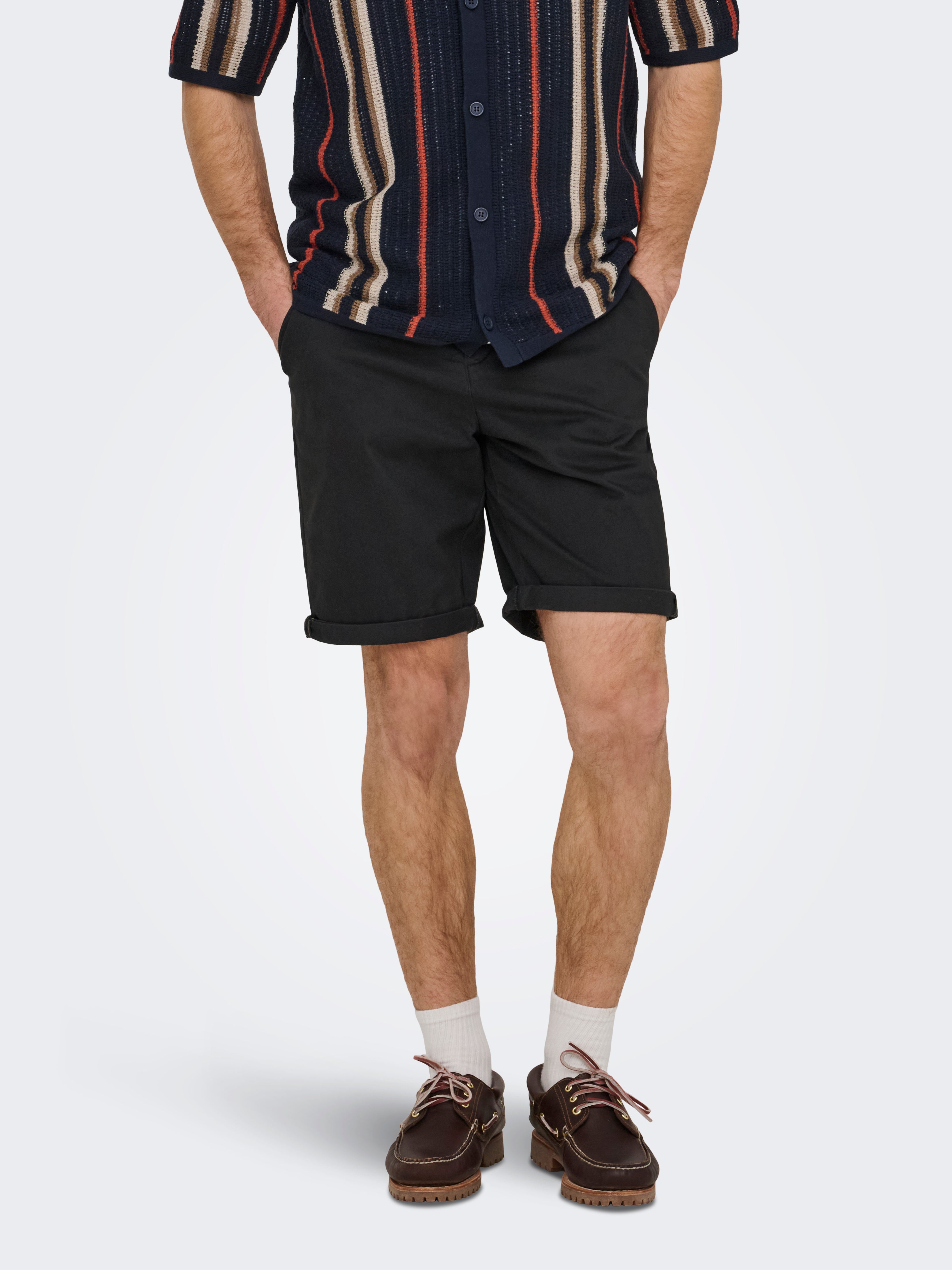 Onssaul Normal Geschnitten Shorts