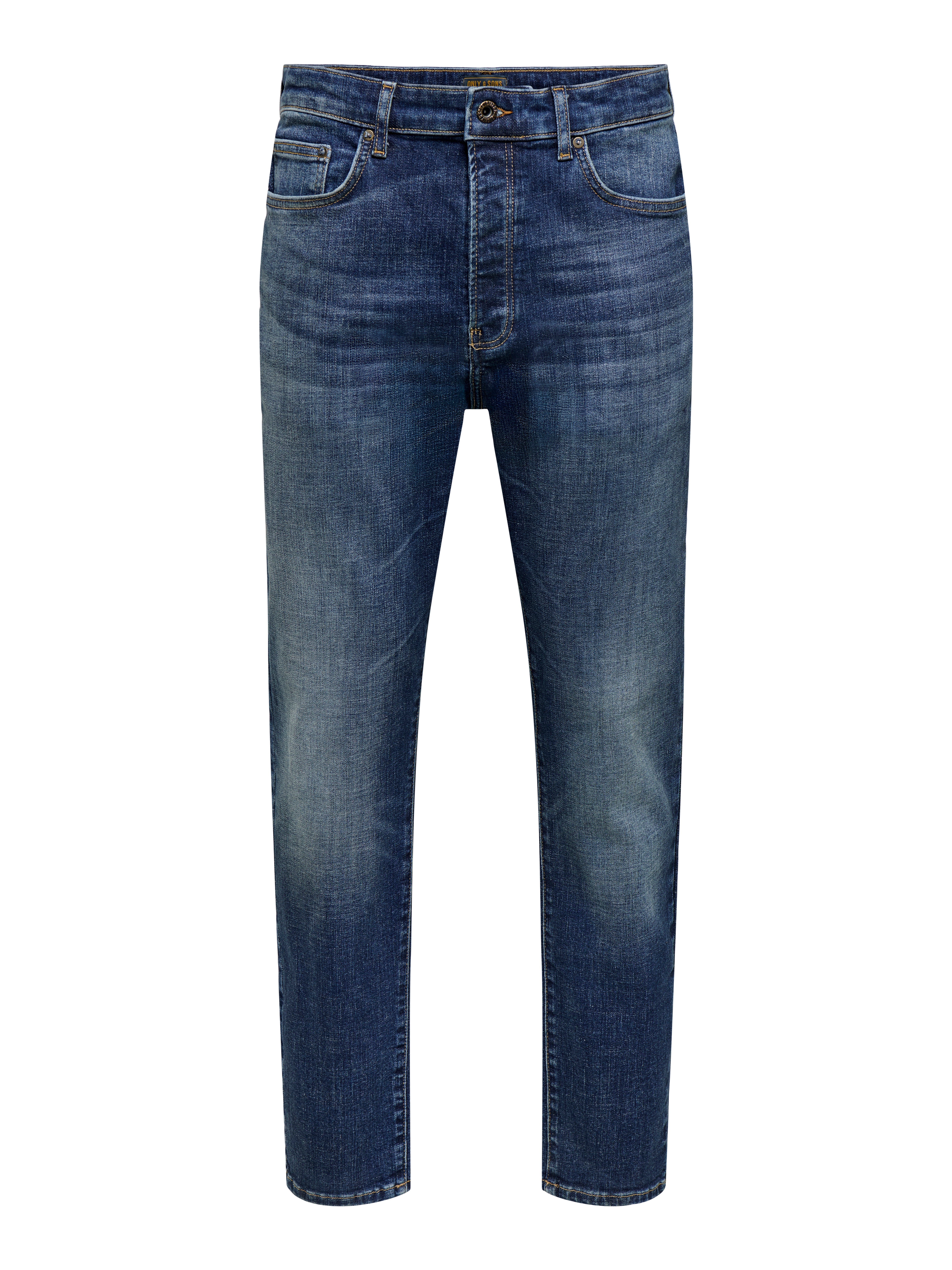 Thumbnail - Onsyoke Mid Rise Verjüngt Jeans