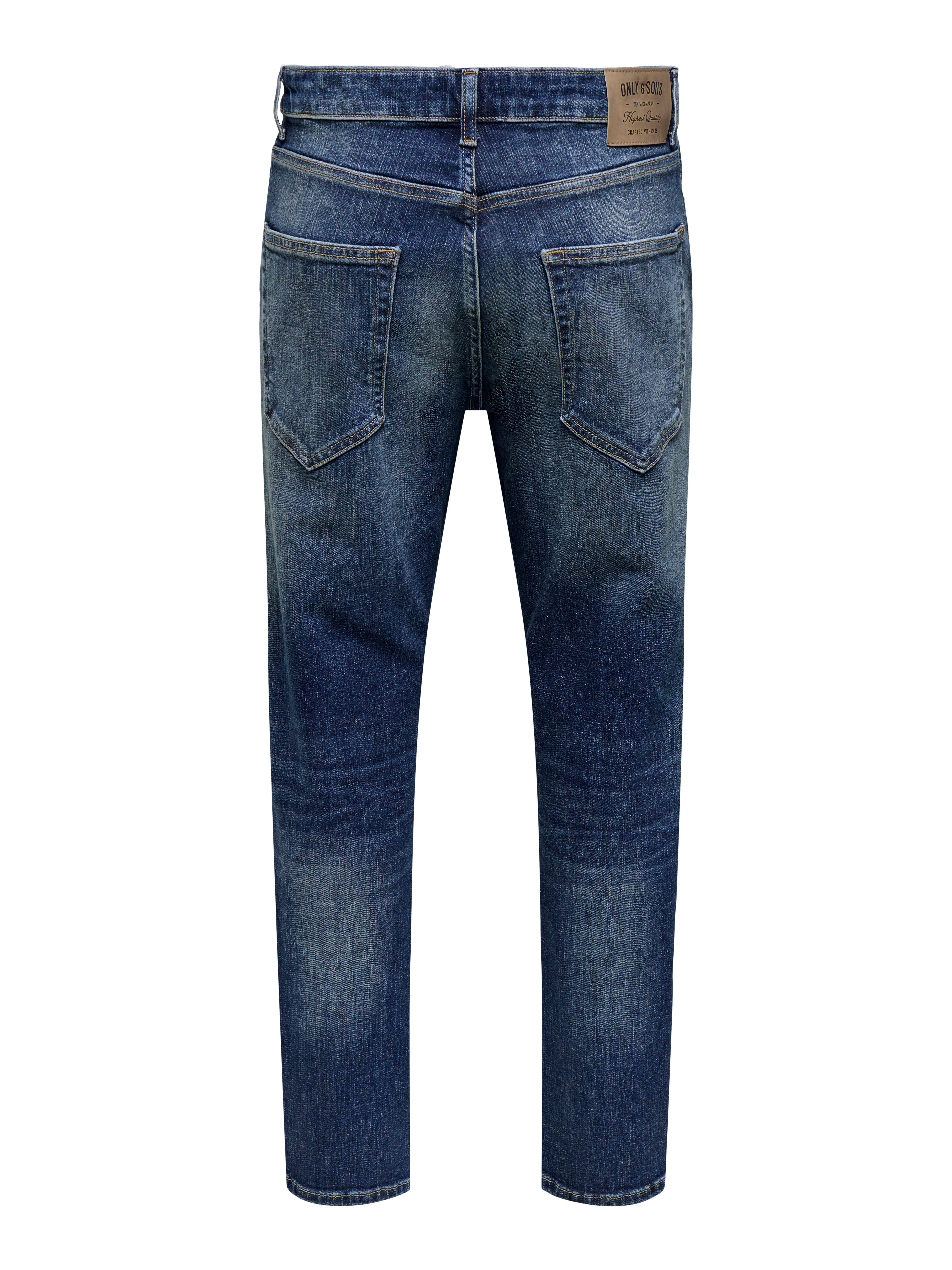 Thumbnail - Onsyoke Mid Rise Verjüngt Jeans