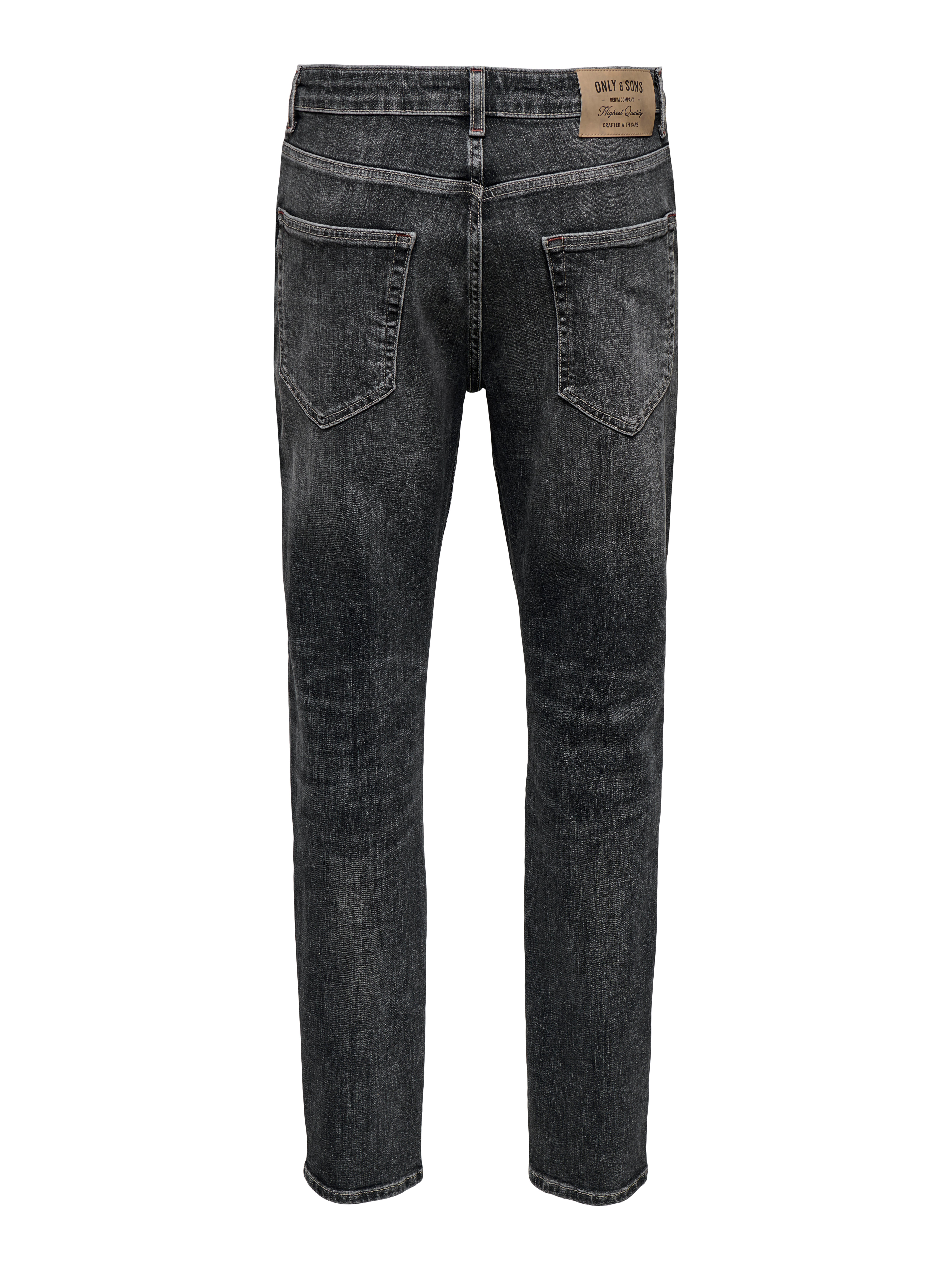 Thumbnail - Onsyoke Mid Rise Verjüngt Jeans