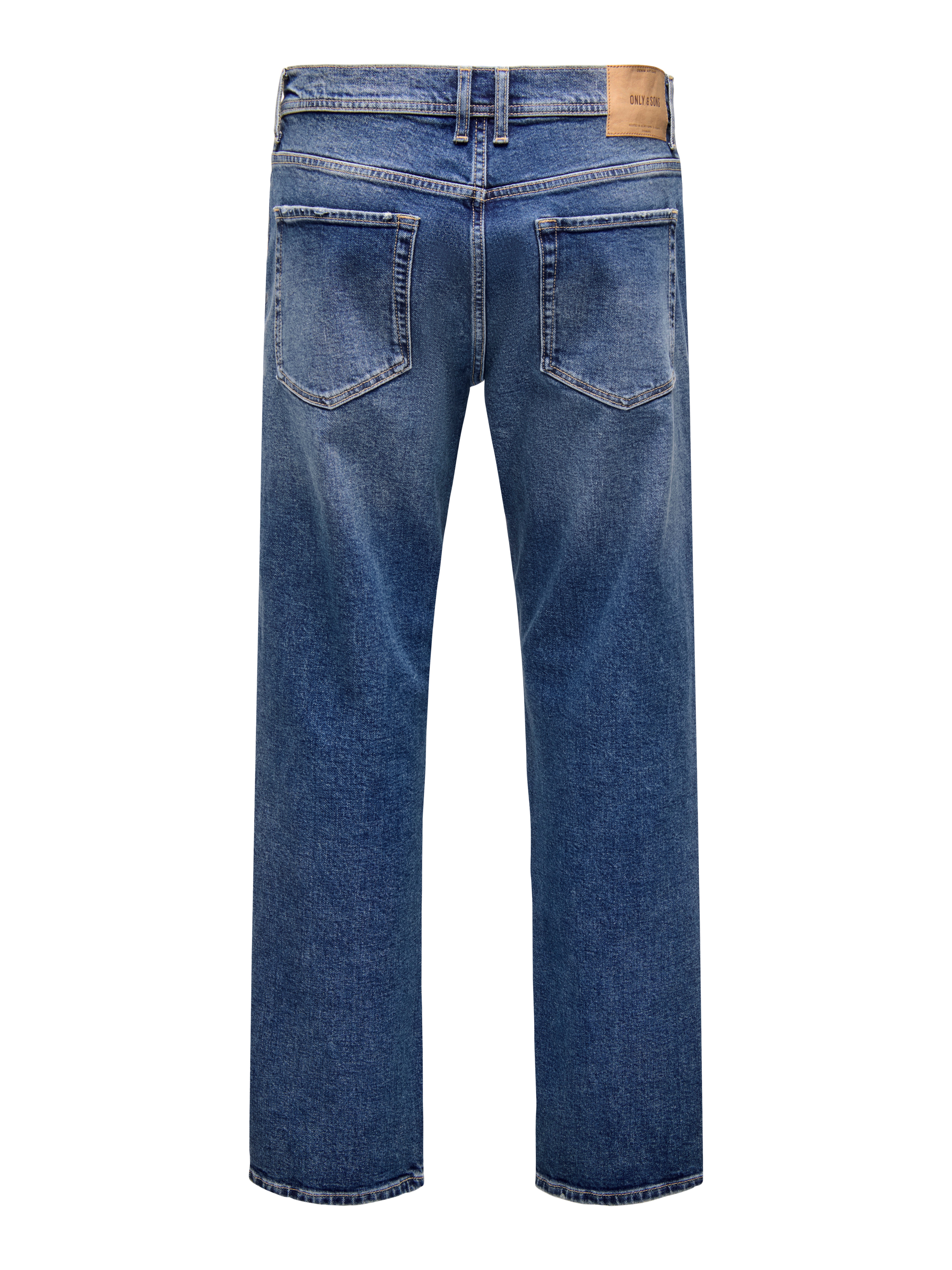 ONSEDGE Gerade geschnitten Jeans | Mittelblau | ONLY & SONS®