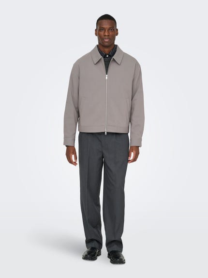 ONLY&SONS castor gray overhemd Newkodyl 22021279 | Sake Store ONLY&SONS castor gray overhemd Newkodyl 22021279 | Sake Store