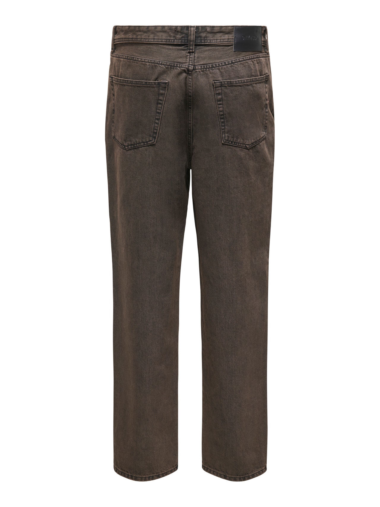 Pantalon Corto Hombre SHEIN LUNE Pantalones De Pierna Ancha Con