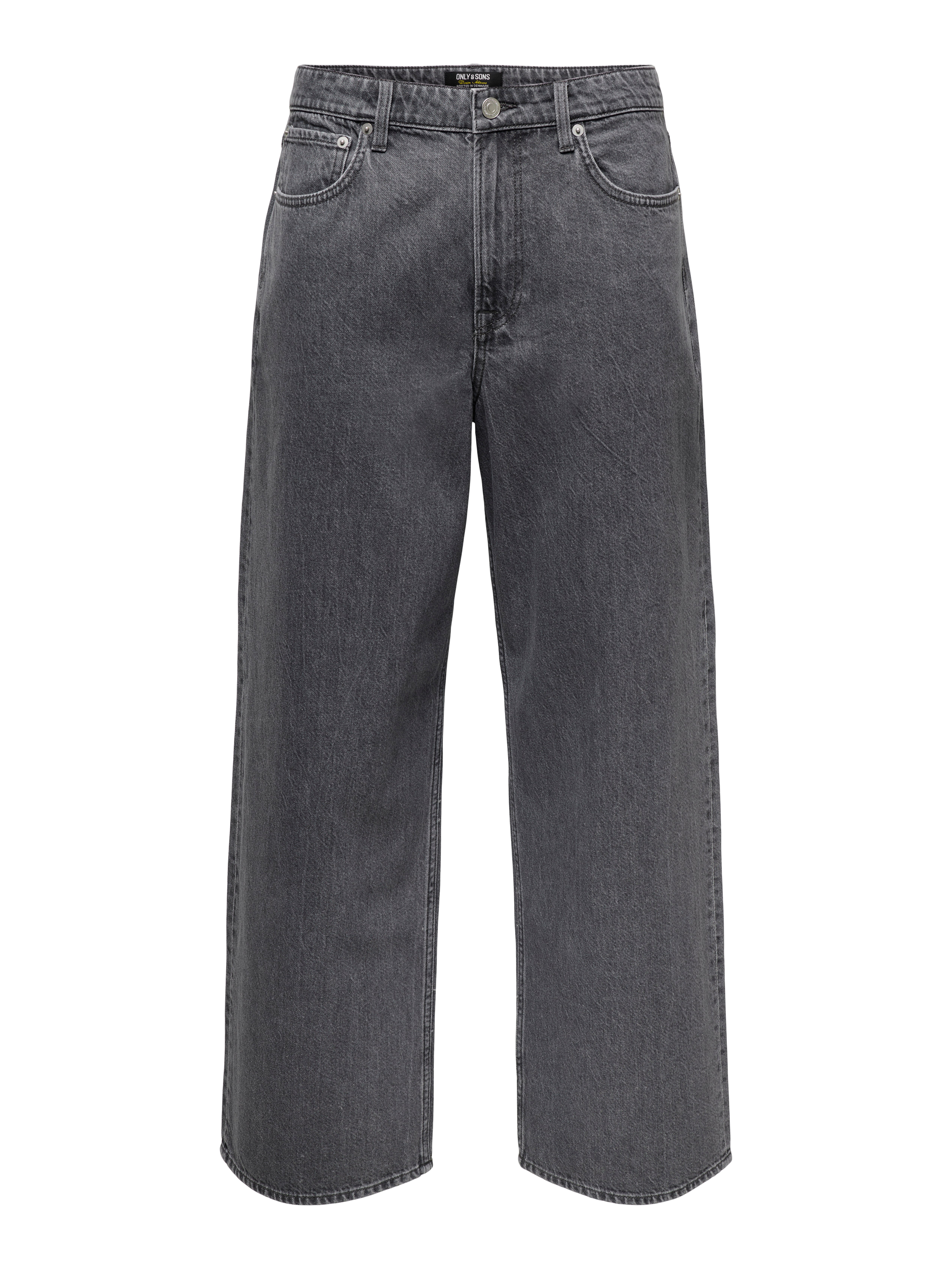 Thumbnail - Onsremi Mid Rise Weiter Beinschnitt Jeans