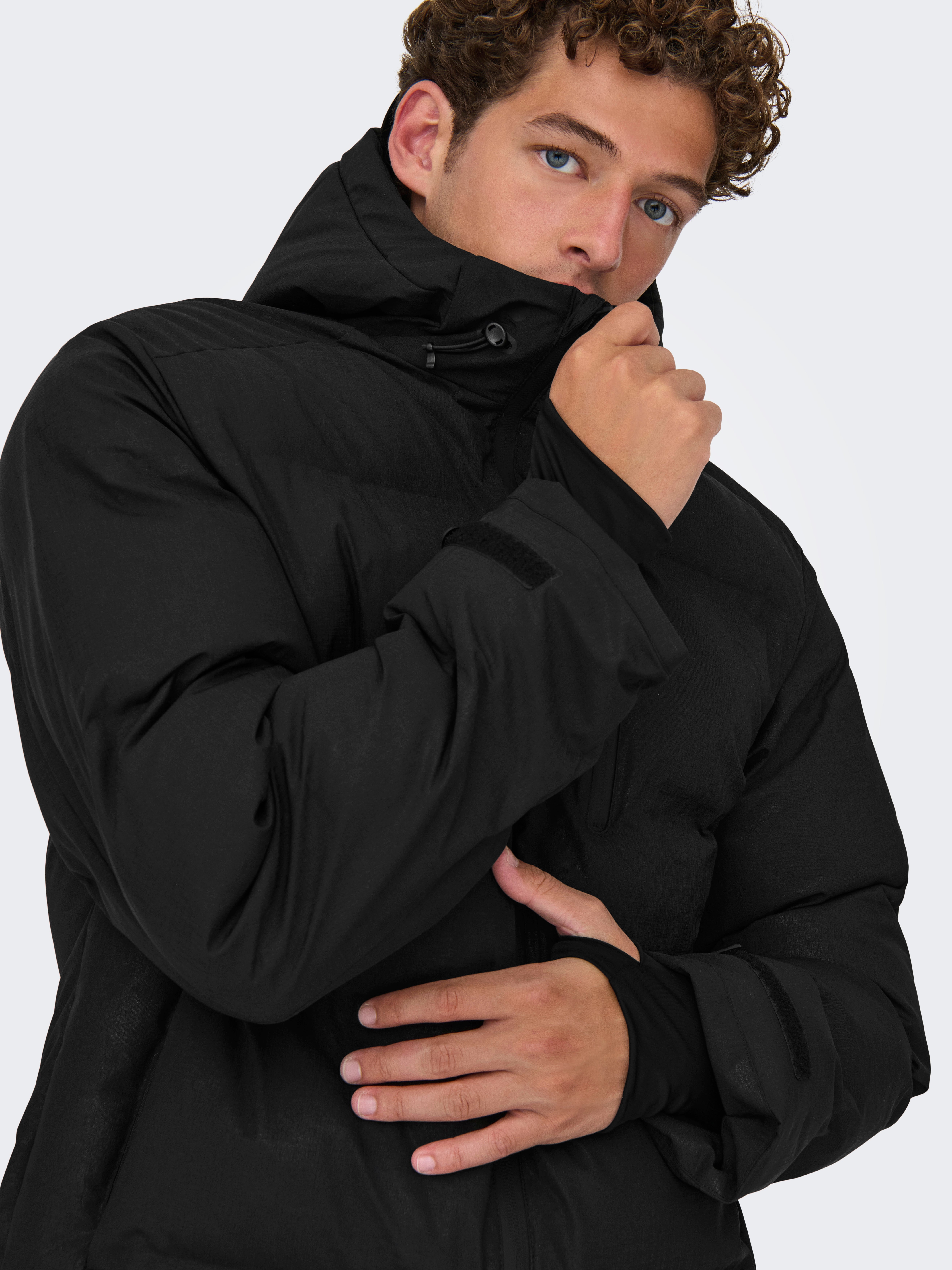 Malelions Donn Puffer Winterjas Heren Zwart shoppen? | NL Malelions Donn Puffer Winterjas Heren Zwart shoppen? | NL
