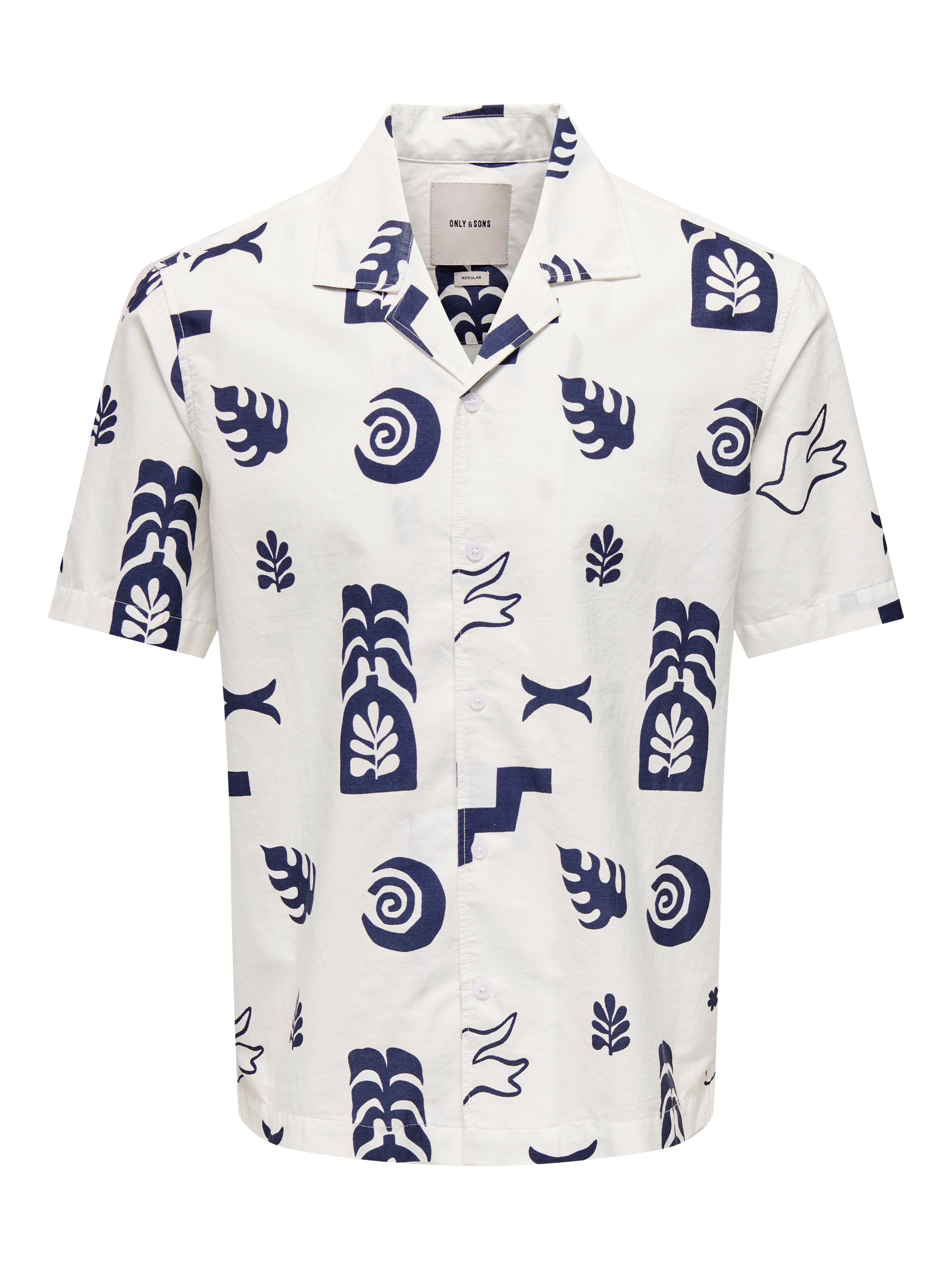 Thumbnail - Onswhite Hawaii-hemd