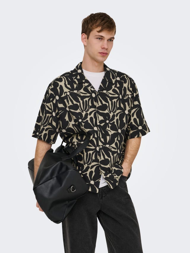 JUBEN Camicie Estive Da Uomo Uomo Primavera Estate Monopetto Casual Full Print Spiaggia A Maniche Corte Vacanza All Aperto Camicia Da Uomo Elegante Blu S 125306297 JUBEN Camicie Estive Da Uomo Uomo Primavera Estate Monopetto Casual Full Print Spiaggia A Maniche Corte Vacanza All Aperto Camicia Da Uomo Elegante Blu S 125306297