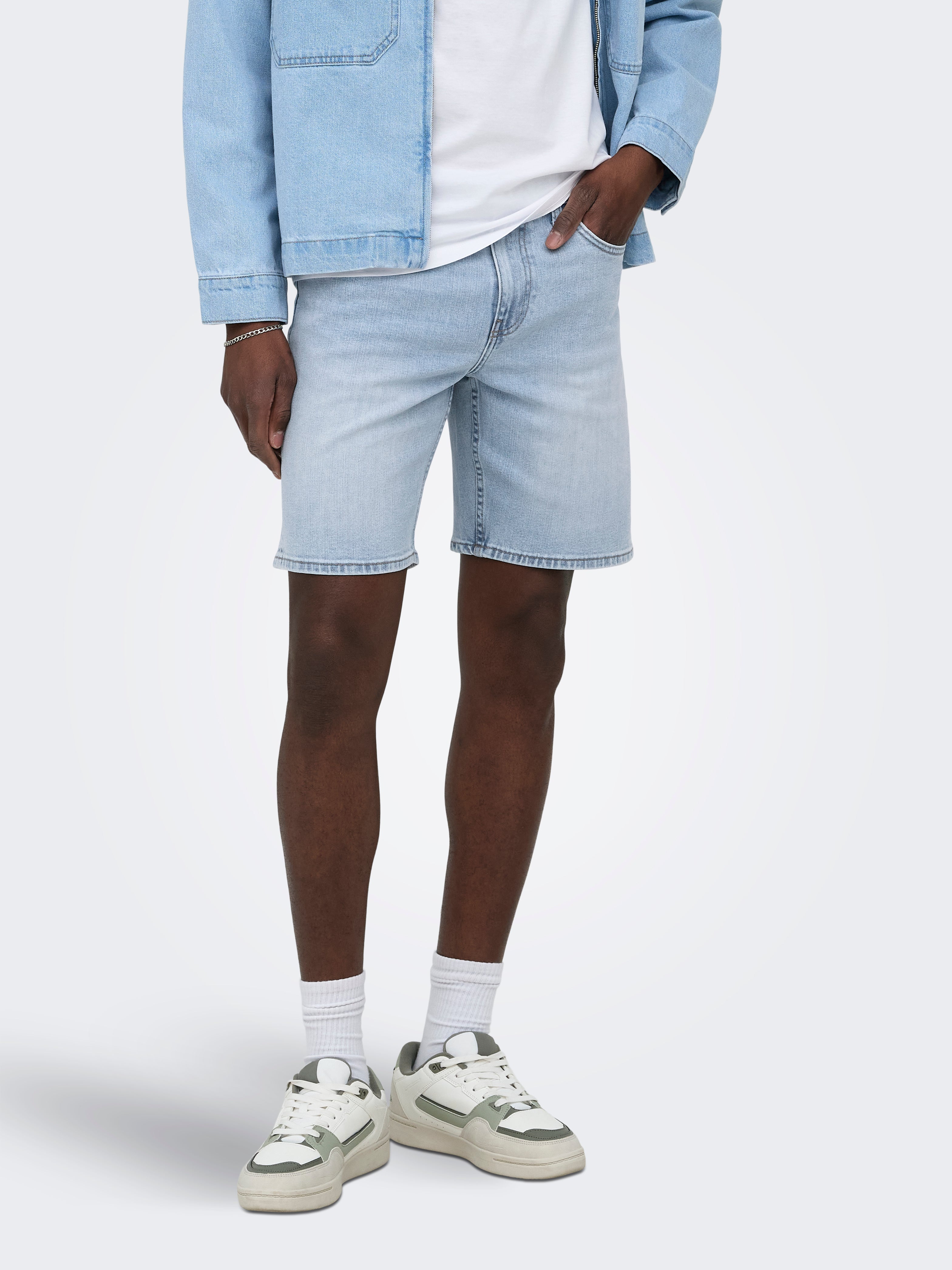 Onsweft Mid Rise Normal Geschnitten Shorts