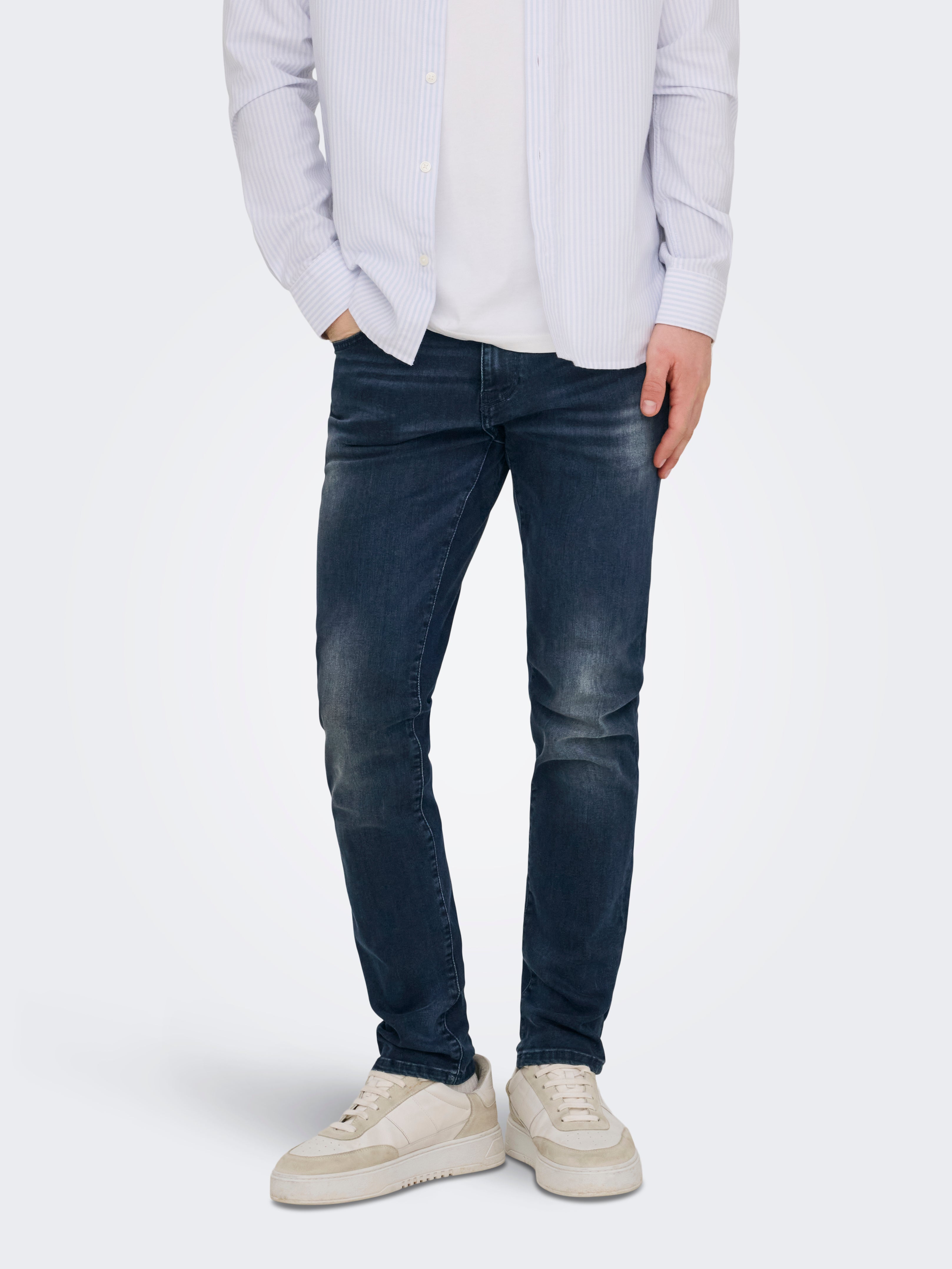 Onsloom Niedrige Taille Slim Fit Jeans