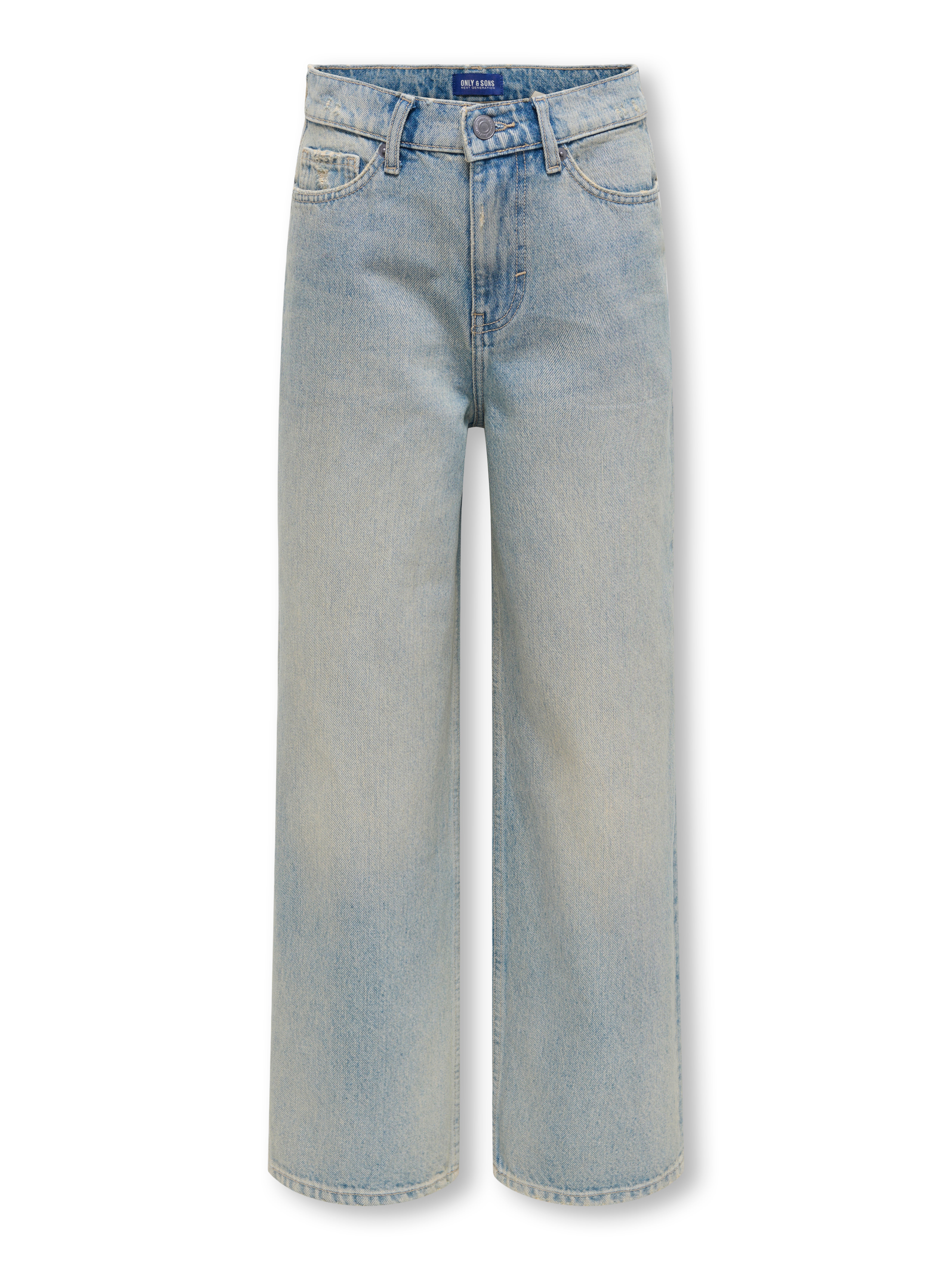 Osjremi Mid Rise Locker Geschnitten Jeans