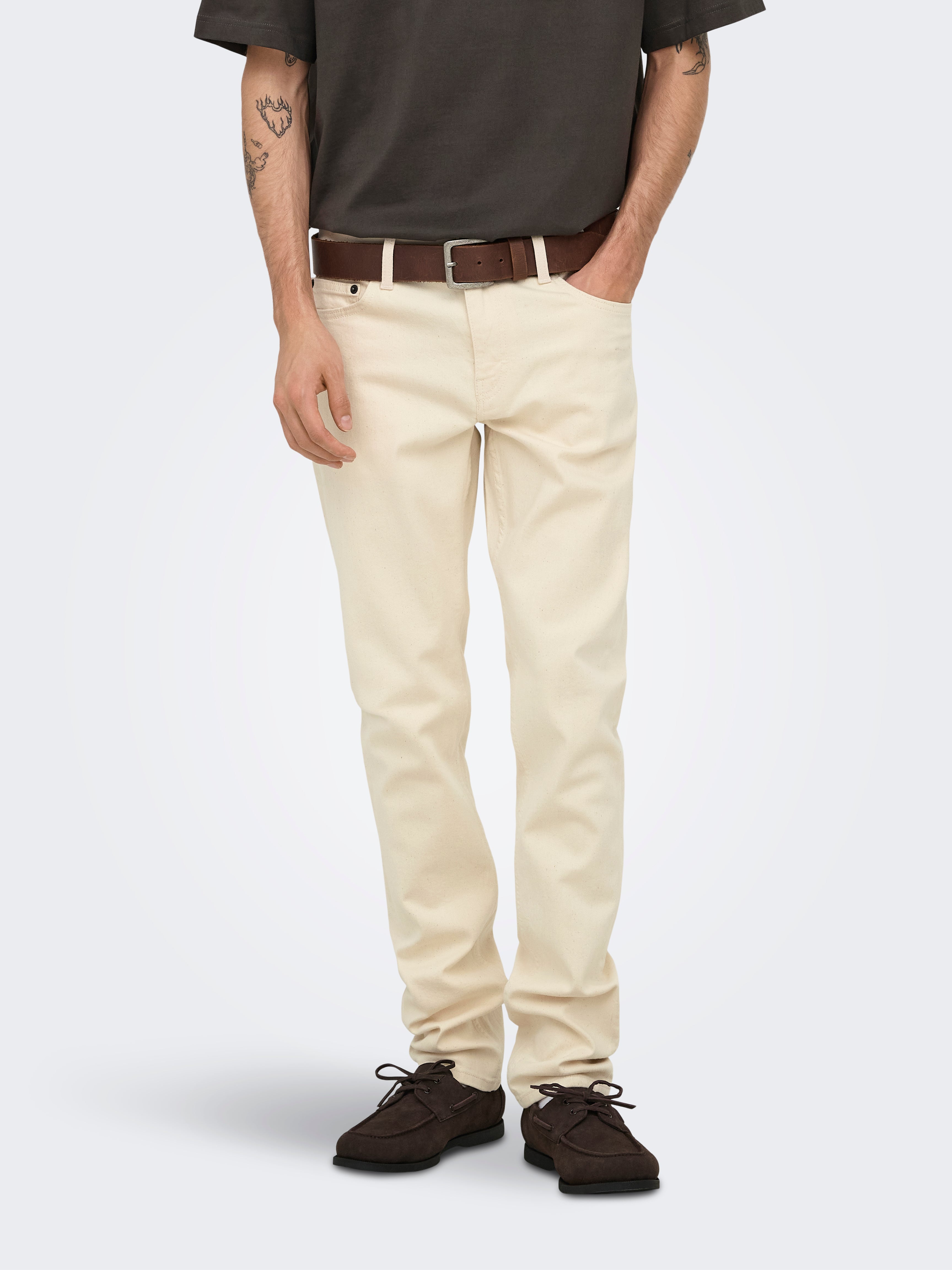 Onsloom Niedrige Taille Slim Fit Jeans