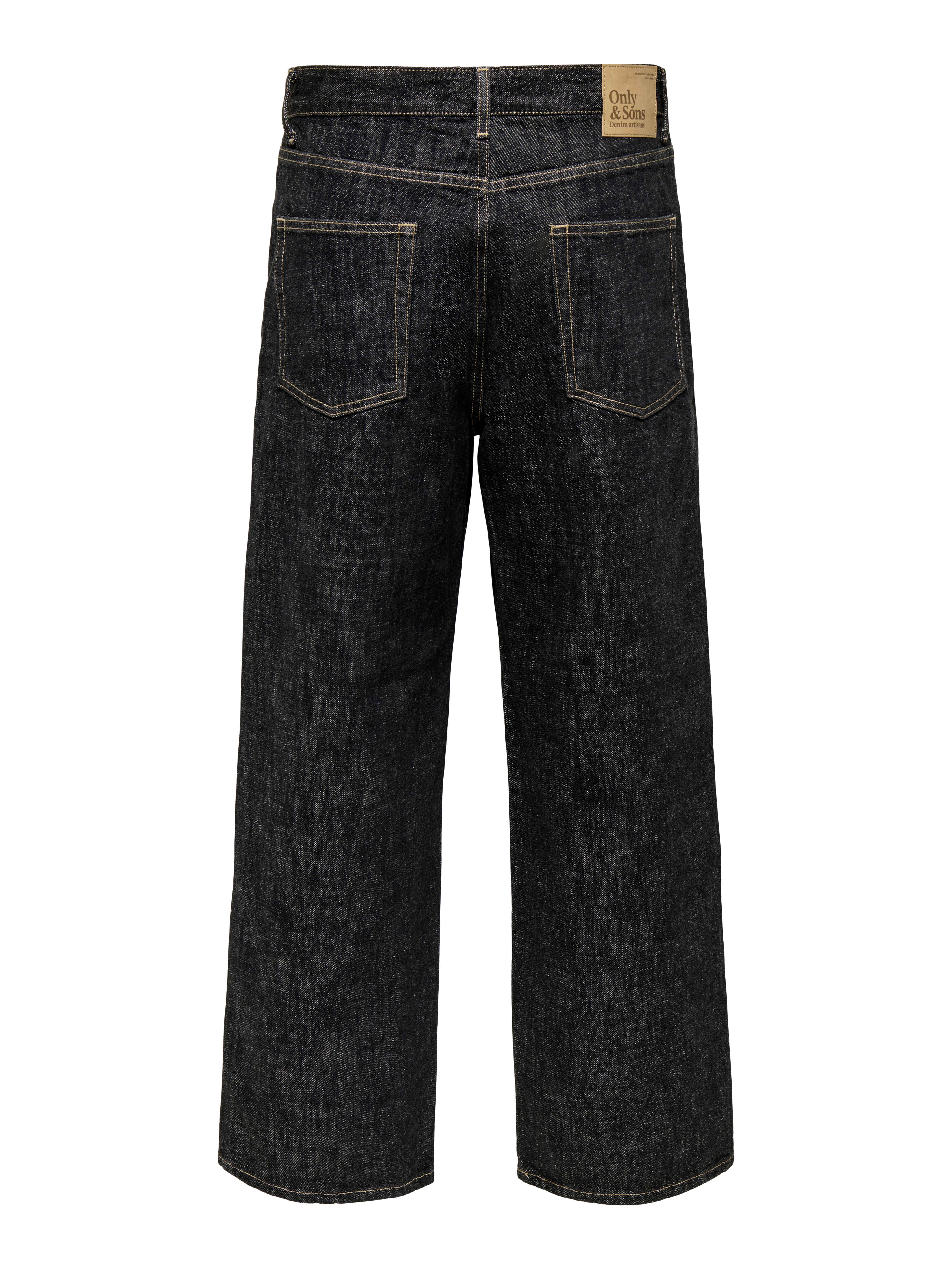 Thumbnail - Onsremi Mid Rise Weiter Beinschnitt Jeans