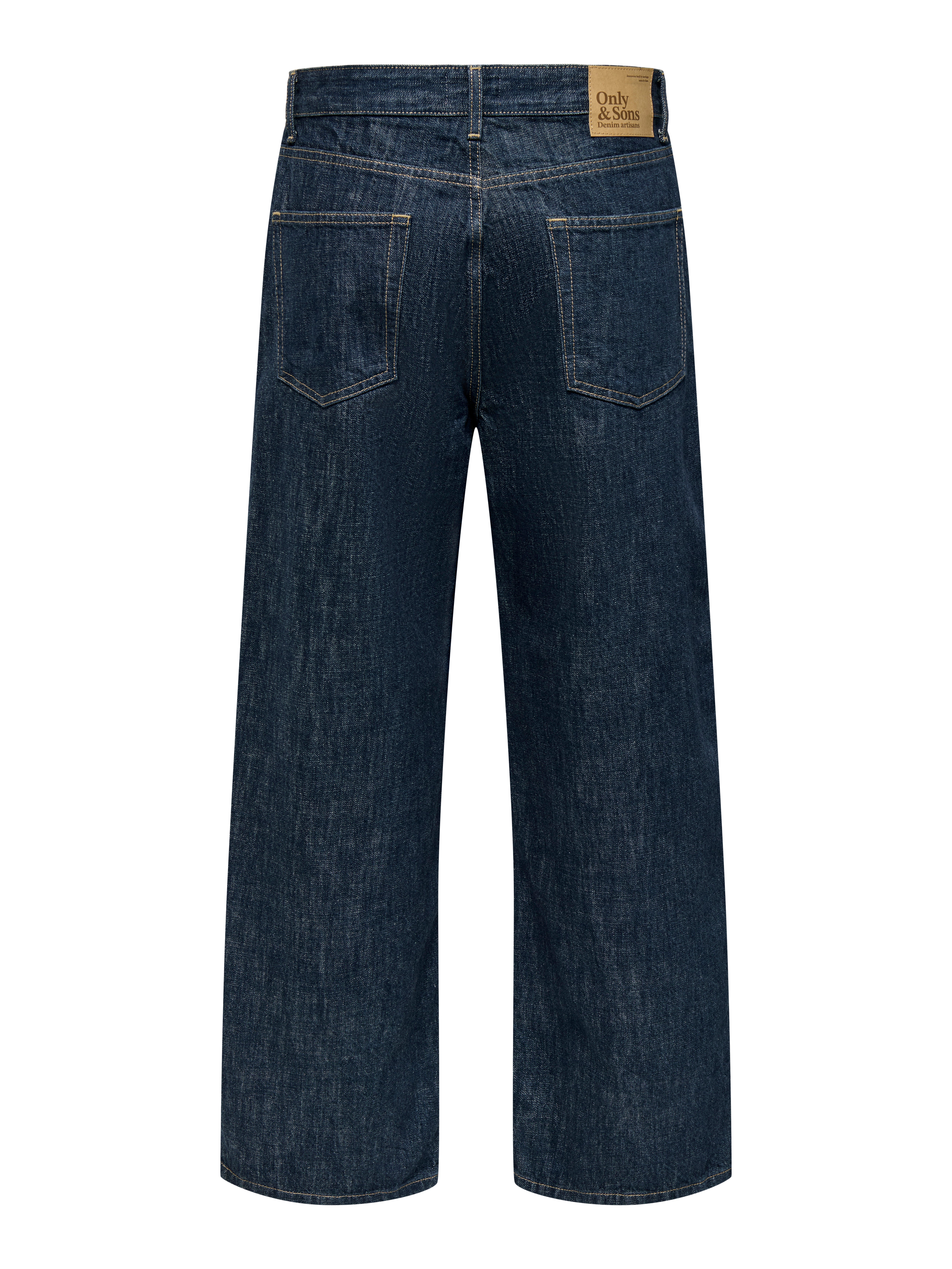 Thumbnail - Onsremi Mid Rise Weiter Beinschnitt Jeans