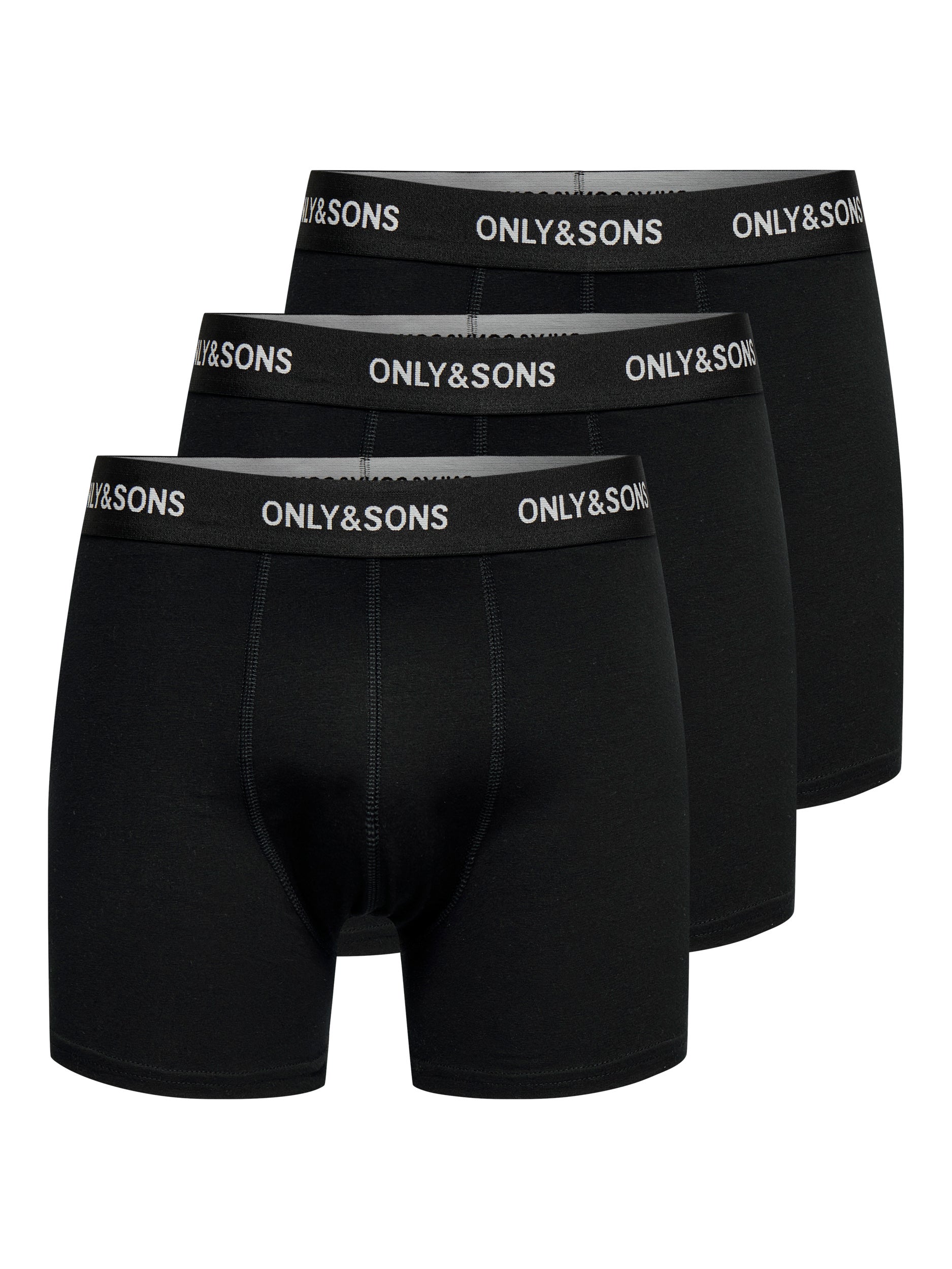 Onsbasic 3er-pack Eng Anliegende Boxershorts
