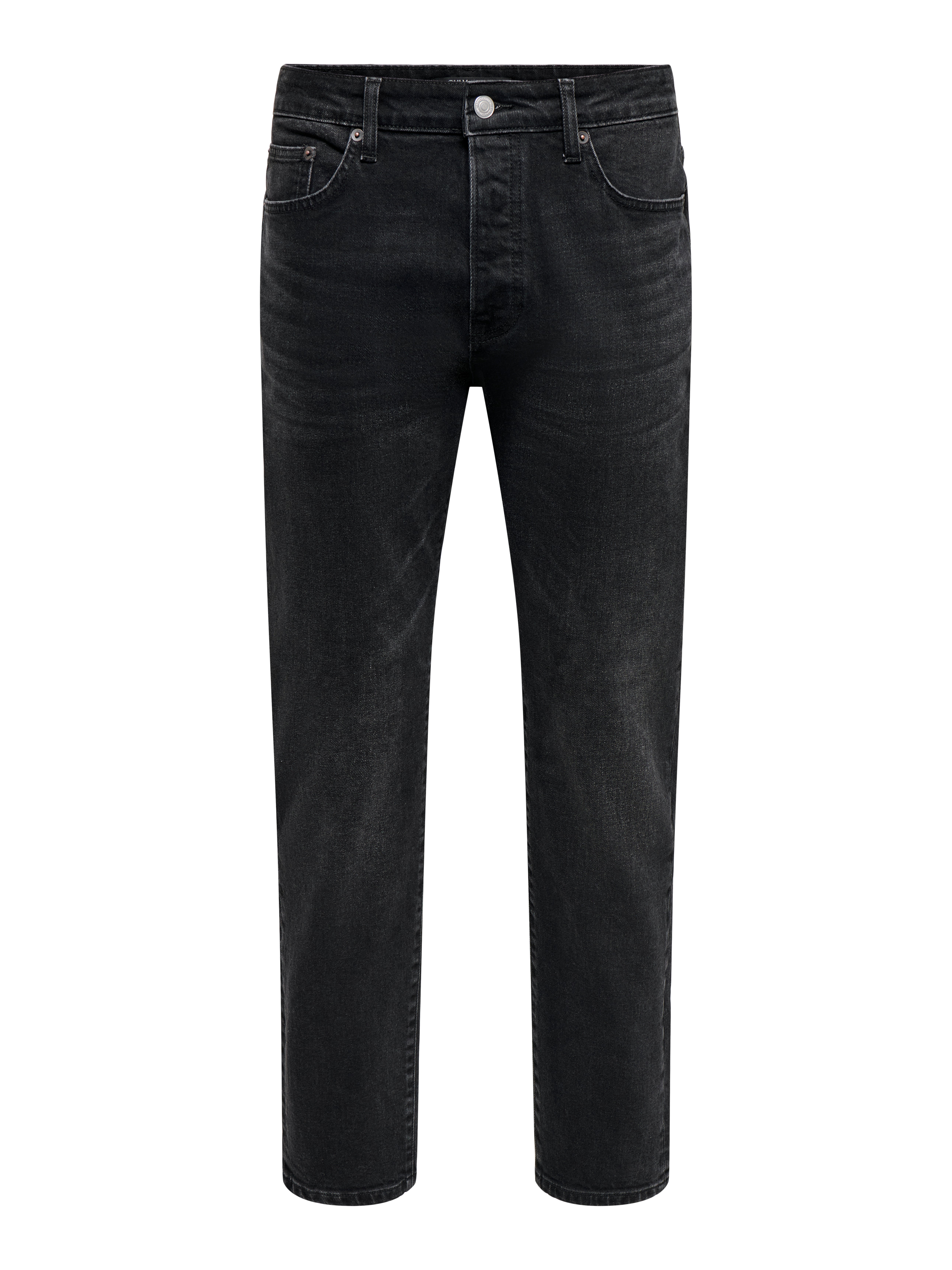 Thumbnail - Onsyoke Mid Rise Verjüngt Jeans