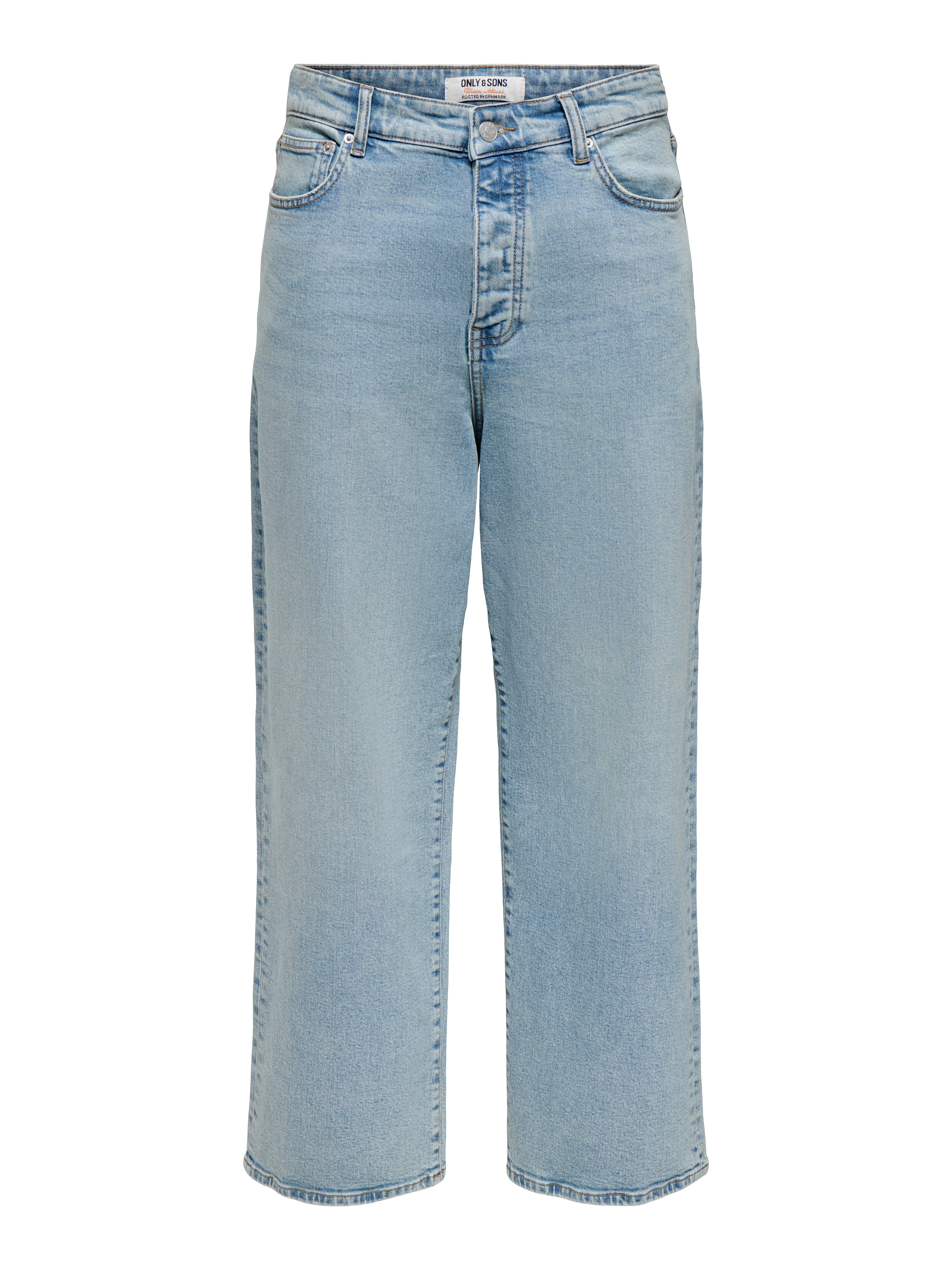 Thumbnail - Onsremi Mid Rise Weiter Beinschnitt Jeans